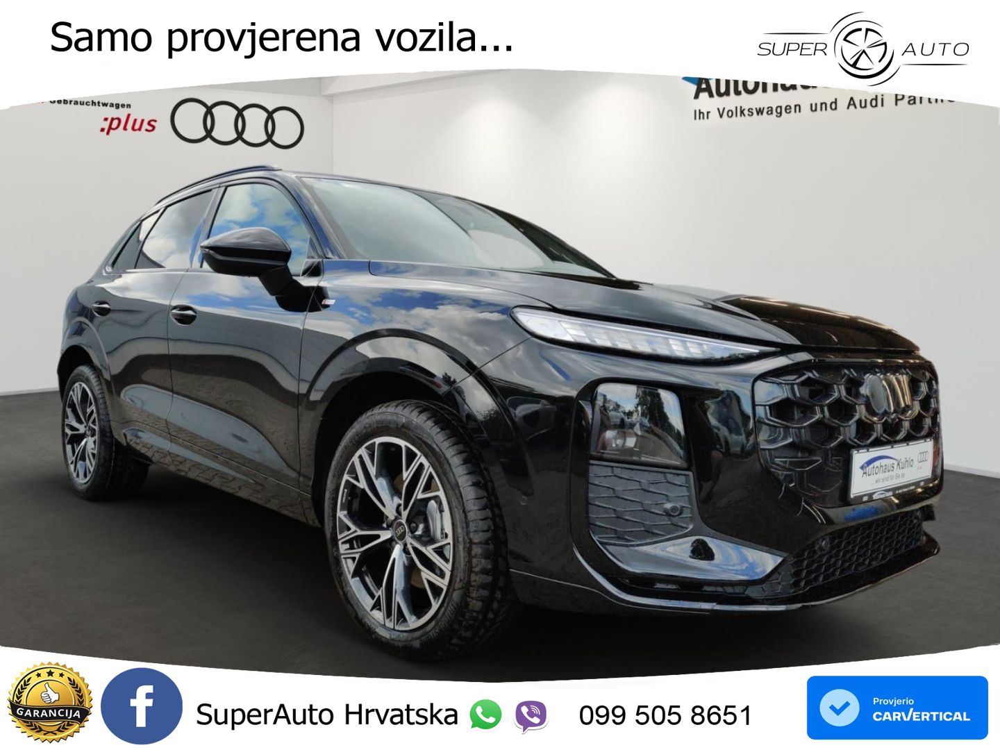 Audi Q3 2.0 TDI (150 KS) S tronic S line MATRIX+GR SJED+KAM
