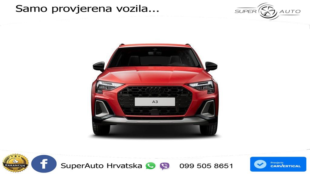 Audi A3 allstreet 35 TDI (150 KS) S tronic MATRIX+GR SJED+KAM