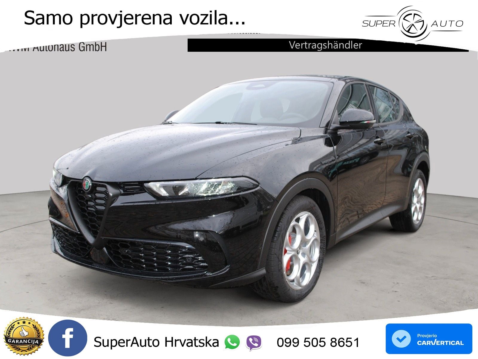 Alfa Romeo Tonale 1.6 VGT-D (130 KS) TCT LED+GR SJED+ACC