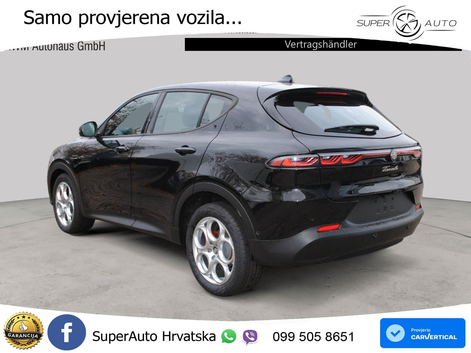 Alfa Romeo Tonale 1.6 VGT-D (130 KS) TCT LED+GR SJED+ACC