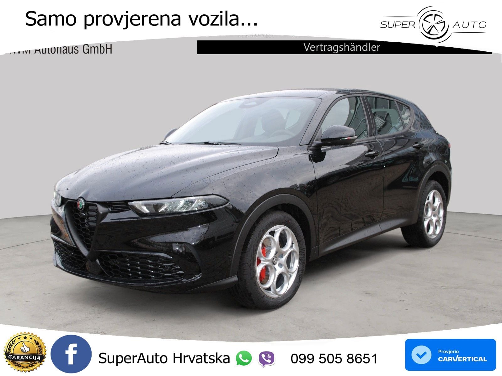 Alfa Romeo Tonale 1.6 VGT-D (130 KS) TCT LED+GR SJED+ACC