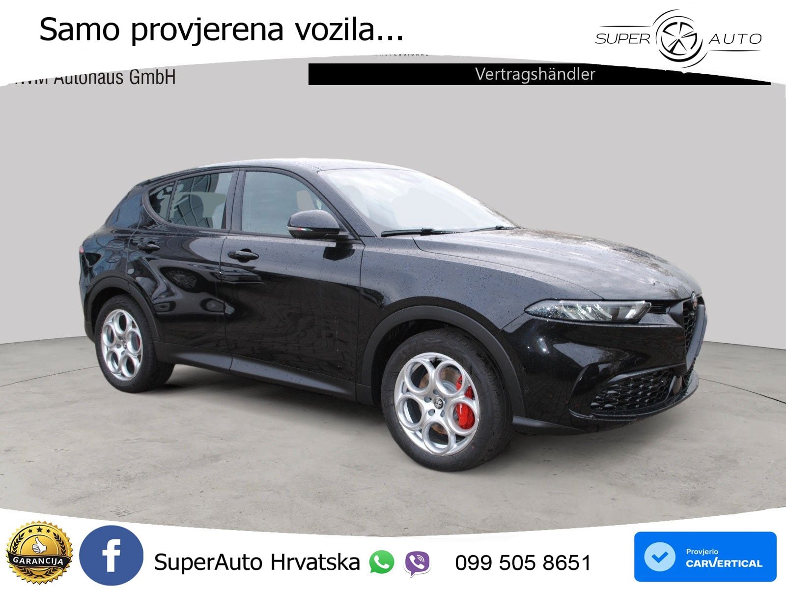 Alfa Romeo Tonale 1.6 VGT-D (130 KS) TCT LED+GR SJED+ACC