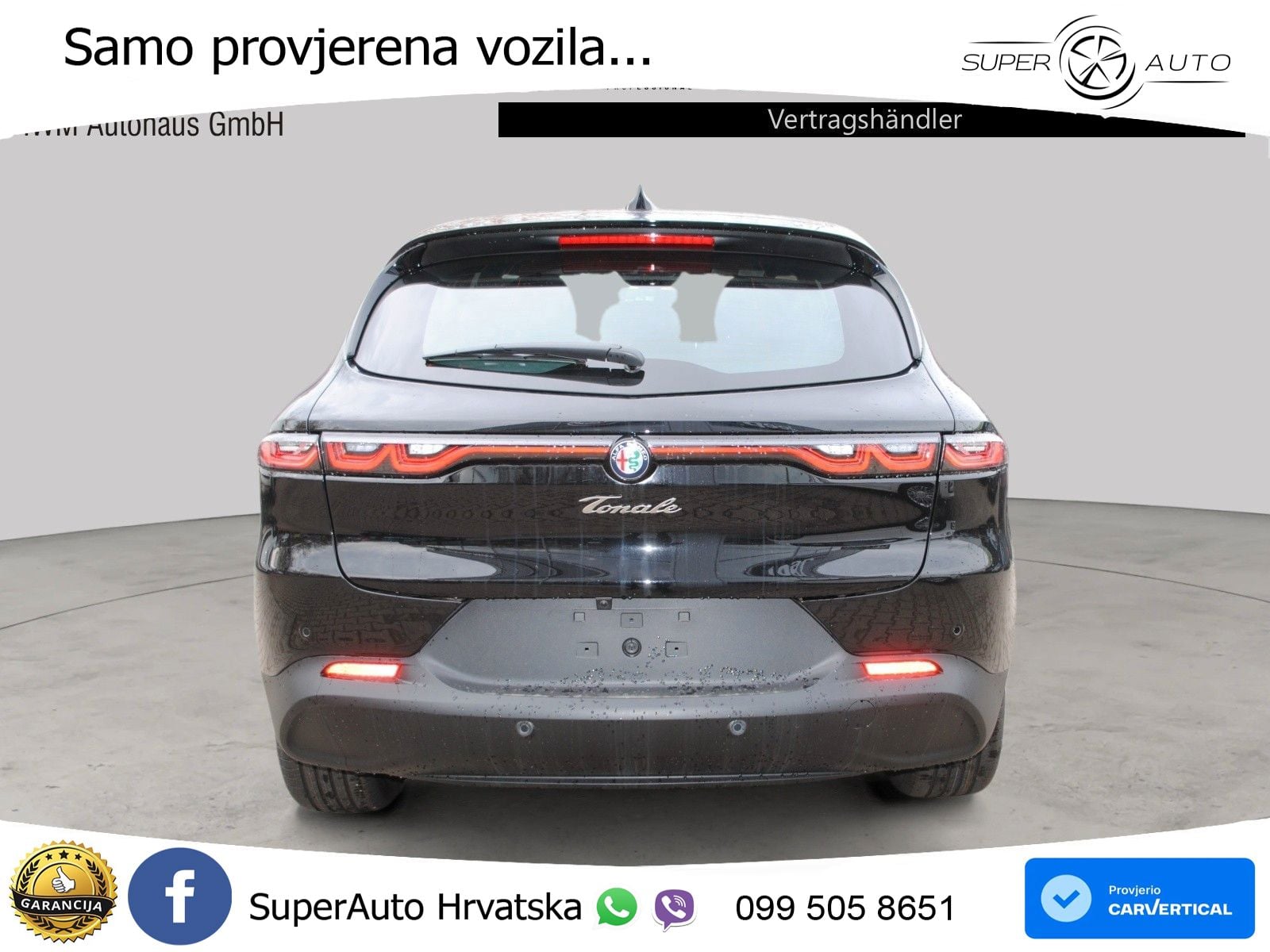 Alfa Romeo Tonale 1.6 VGT-D (130 KS) TCT LED+GR SJED+ACC