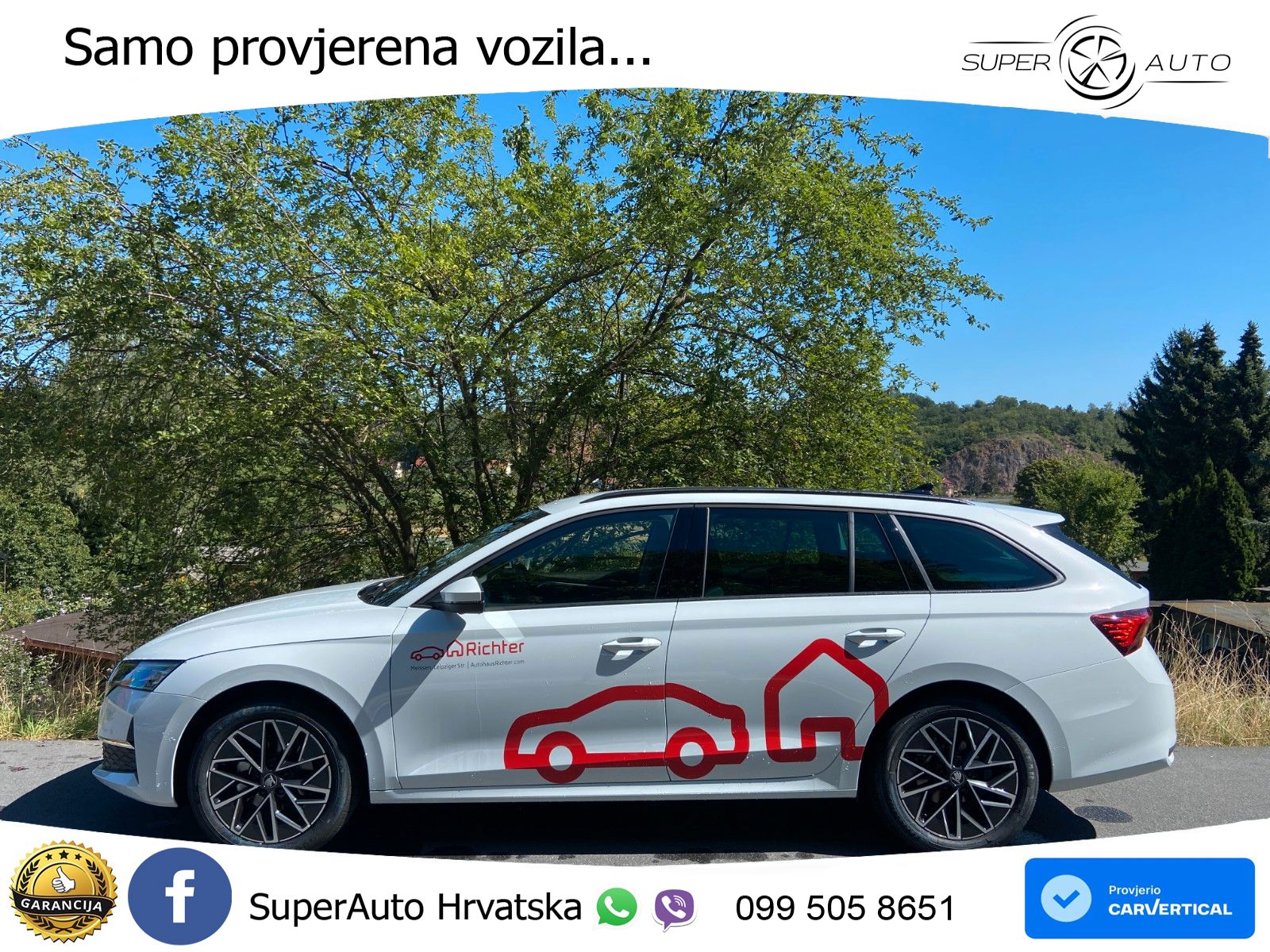 Škoda Octavia Combi 2.0 TDI (150 KS) DSG LED+GR SJED+ACC