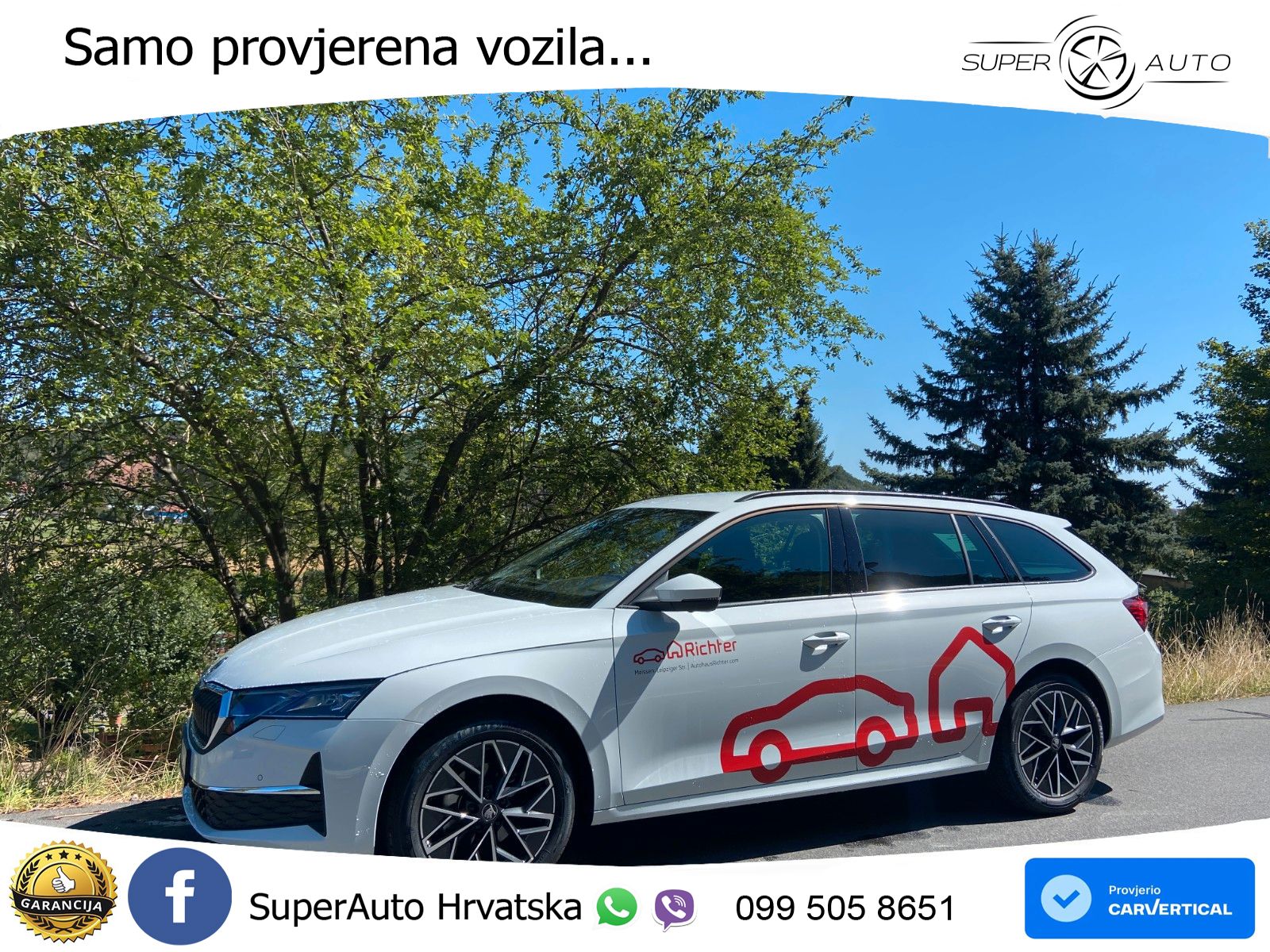 Škoda Octavia Combi 2.0 TDI (150 KS) DSG LED+GR SJED+ACC