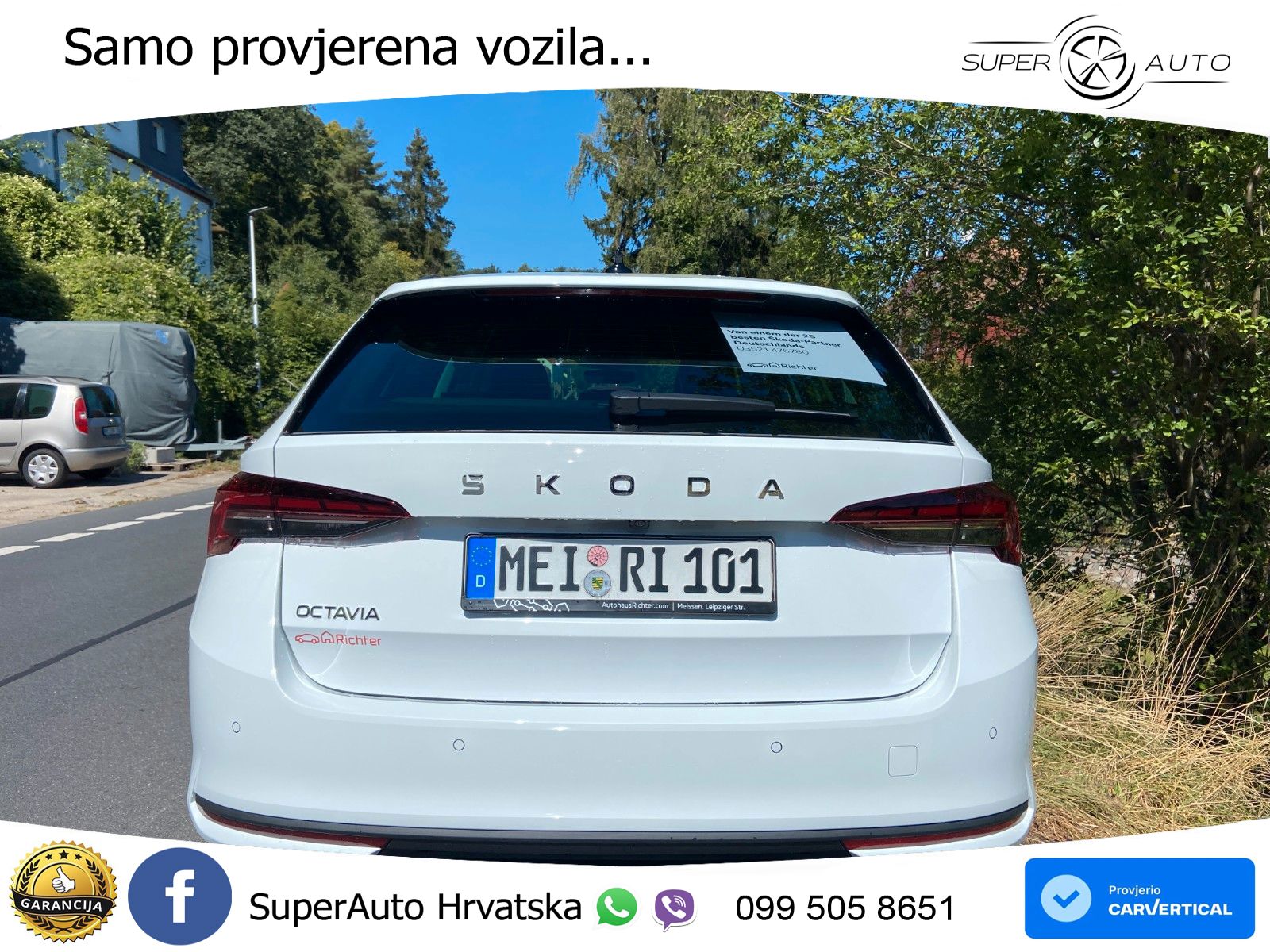 Škoda Octavia Combi 2.0 TDI (150 KS) DSG LED+GR SJED+ACC