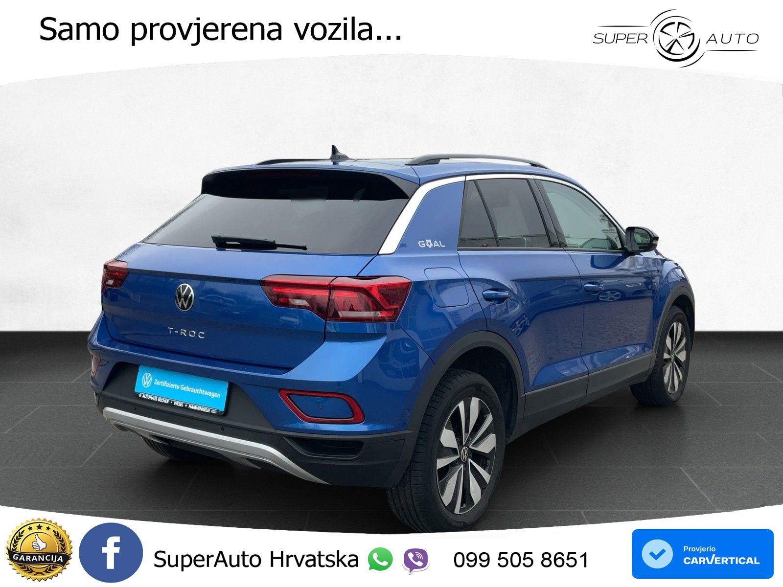 Volkswagen T-Roc I 1.5 TSI (150 KS) DSG LED+GR SJED+ACC