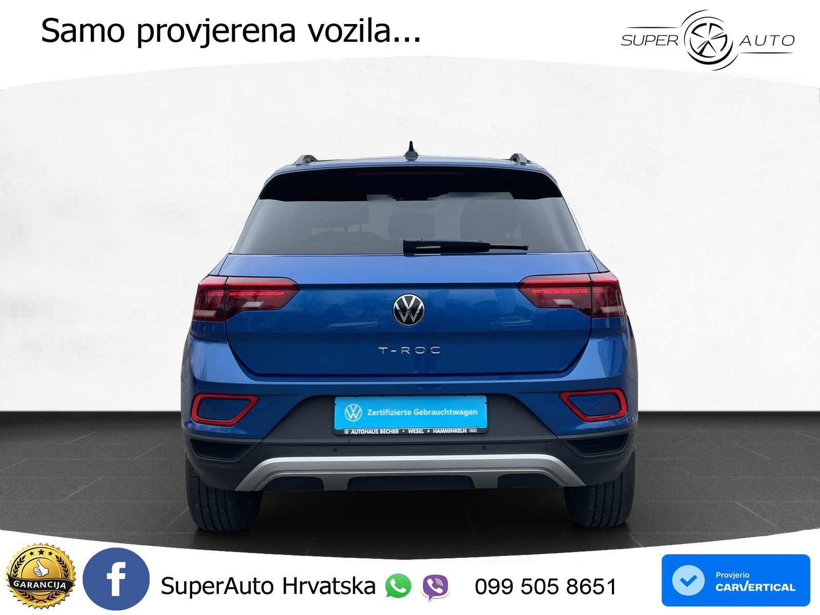 Volkswagen T-Roc I 1.5 TSI (150 KS) DSG LED+GR SJED+ACC
