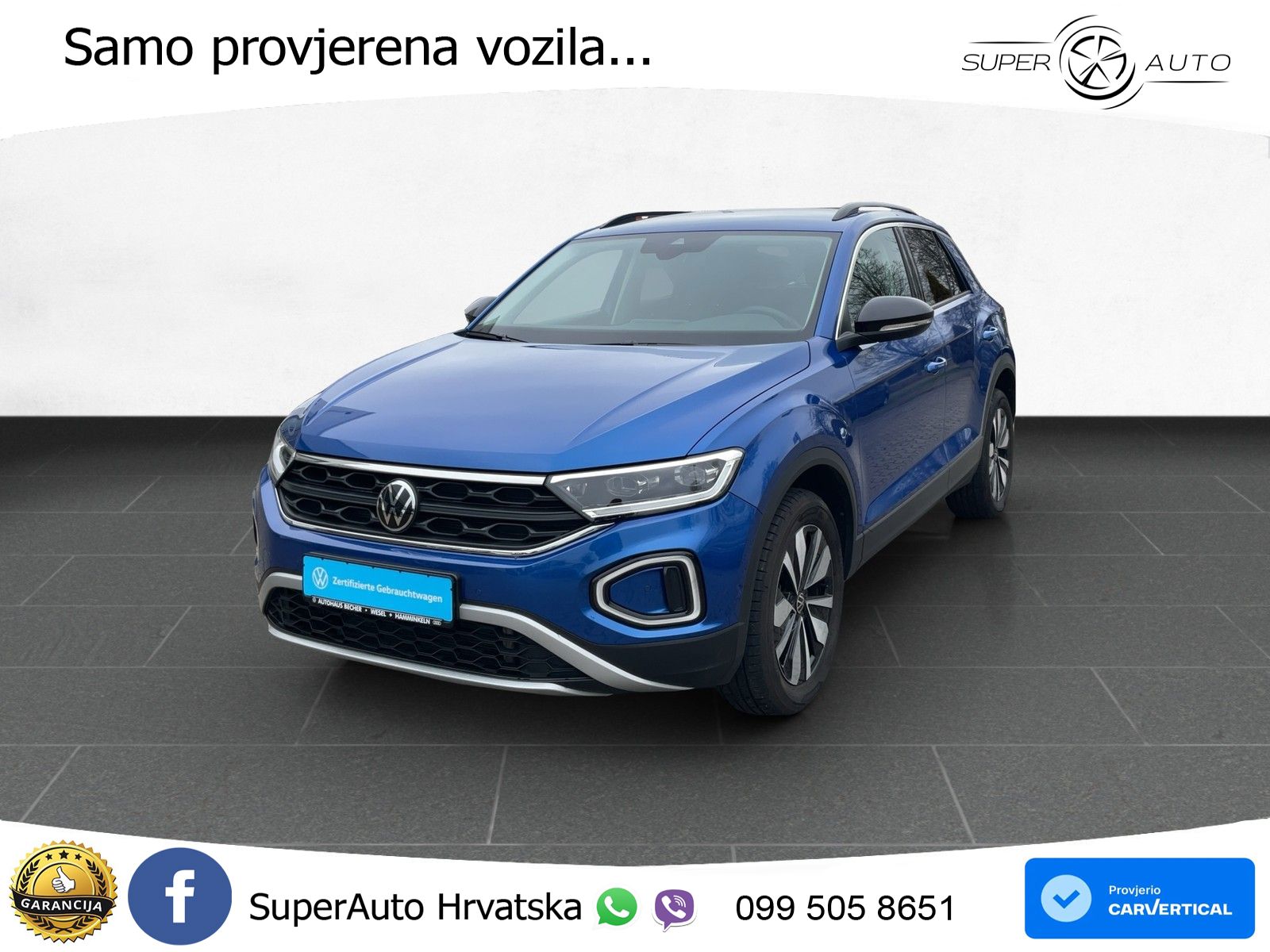 Volkswagen T-Roc I 1.5 TSI (150 KS) DSG LED+GR SJED+ACC