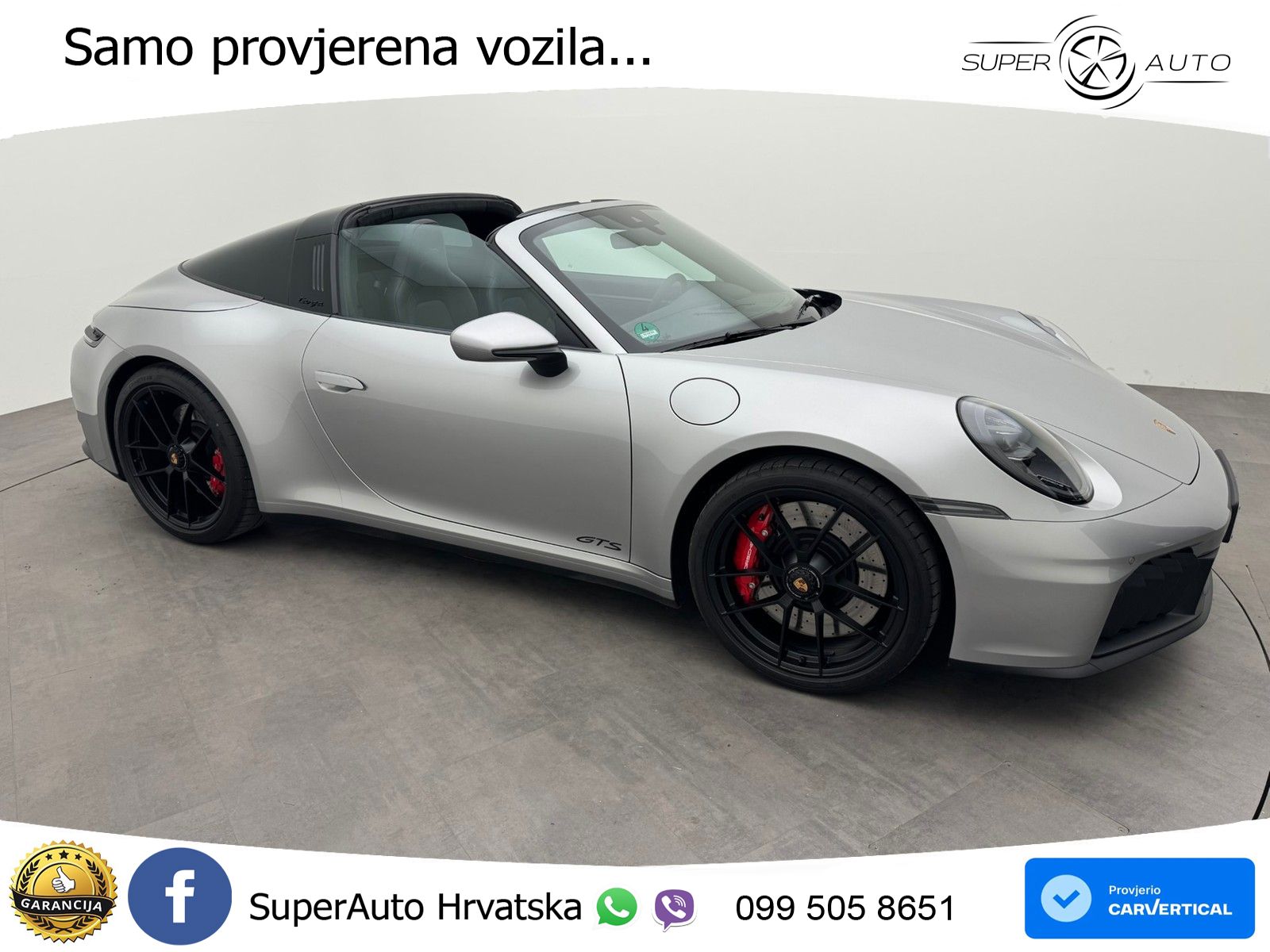 Porsche 911 Carrera 4 GTS Cabriolet 3.6 (541 KS) T-Hybrid PDK MATRIX+GR SJED+KAM
