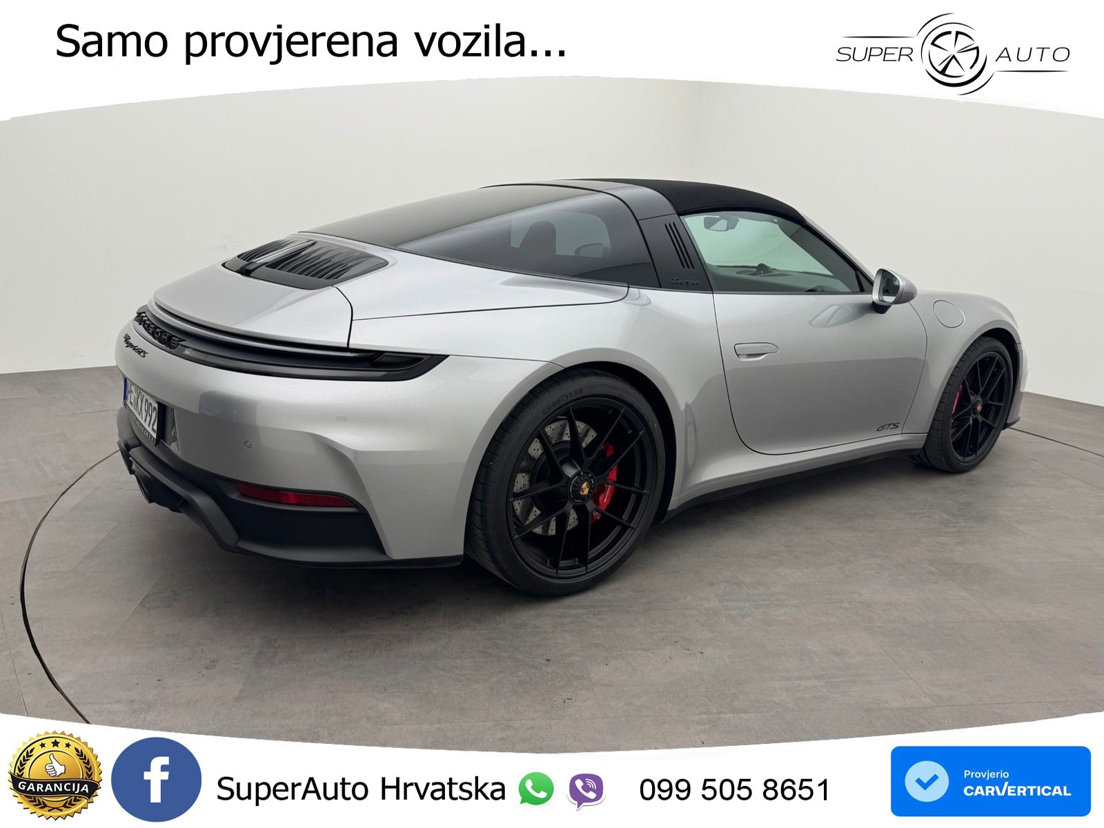 Porsche 911 Carrera 4 GTS Cabriolet 3.6 (541 KS) T-Hybrid PDK MATRIX+GR SJED+KAM