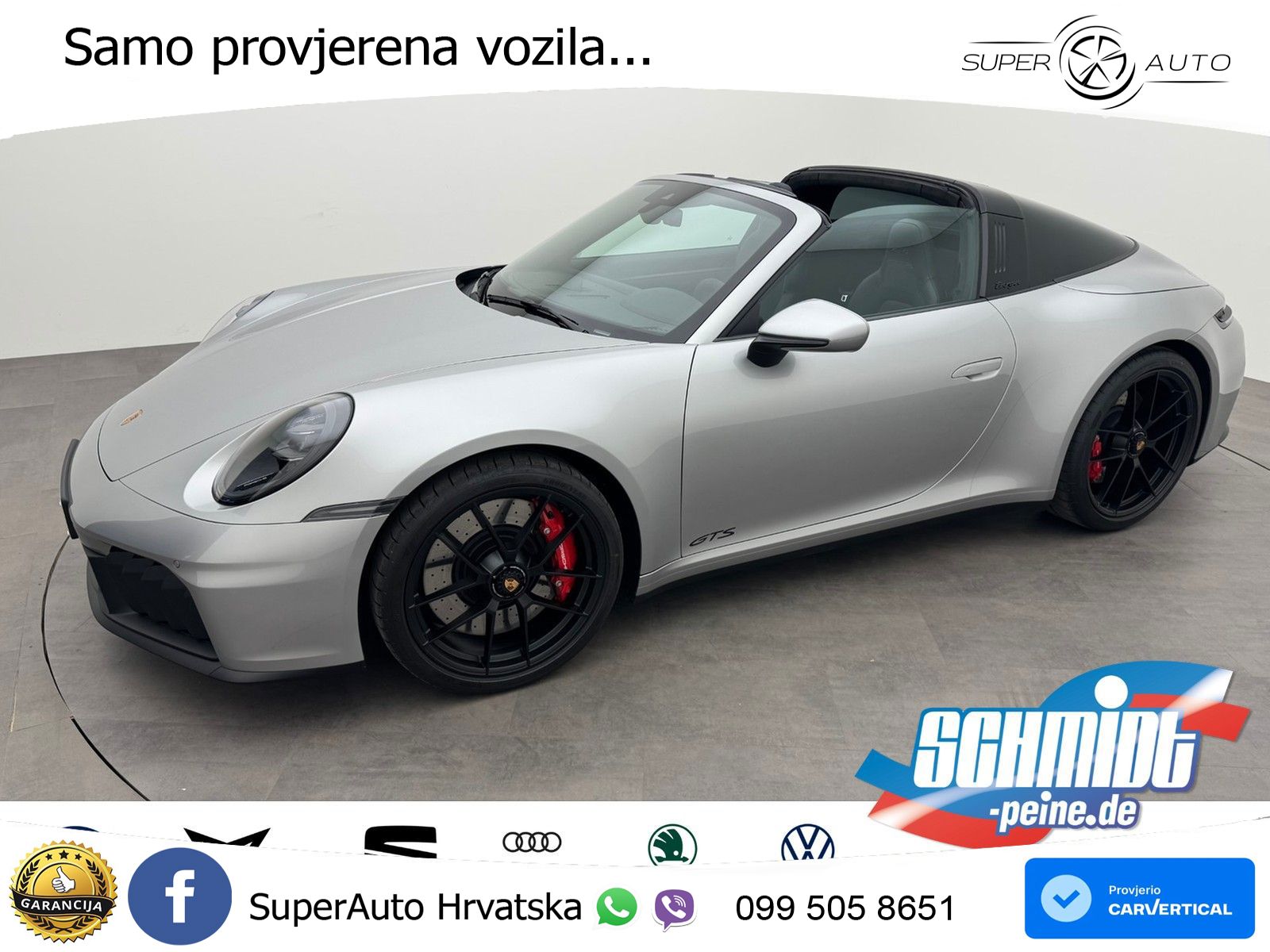 Porsche 911 Carrera 4 GTS Cabriolet 3.6 (541 KS) T-Hybrid PDK MATRIX+GR SJED+KAM