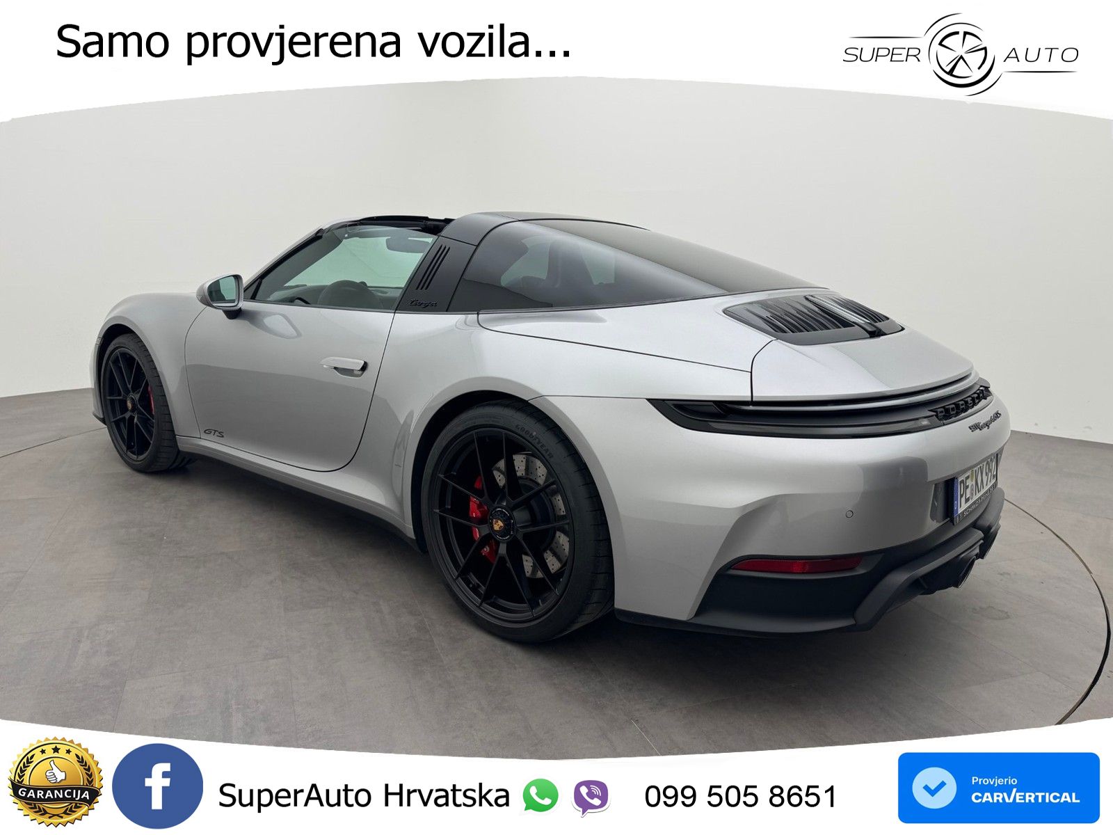 Porsche 911 Carrera 4 GTS Cabriolet 3.6 (541 KS) T-Hybrid PDK MATRIX+GR SJED+KAM