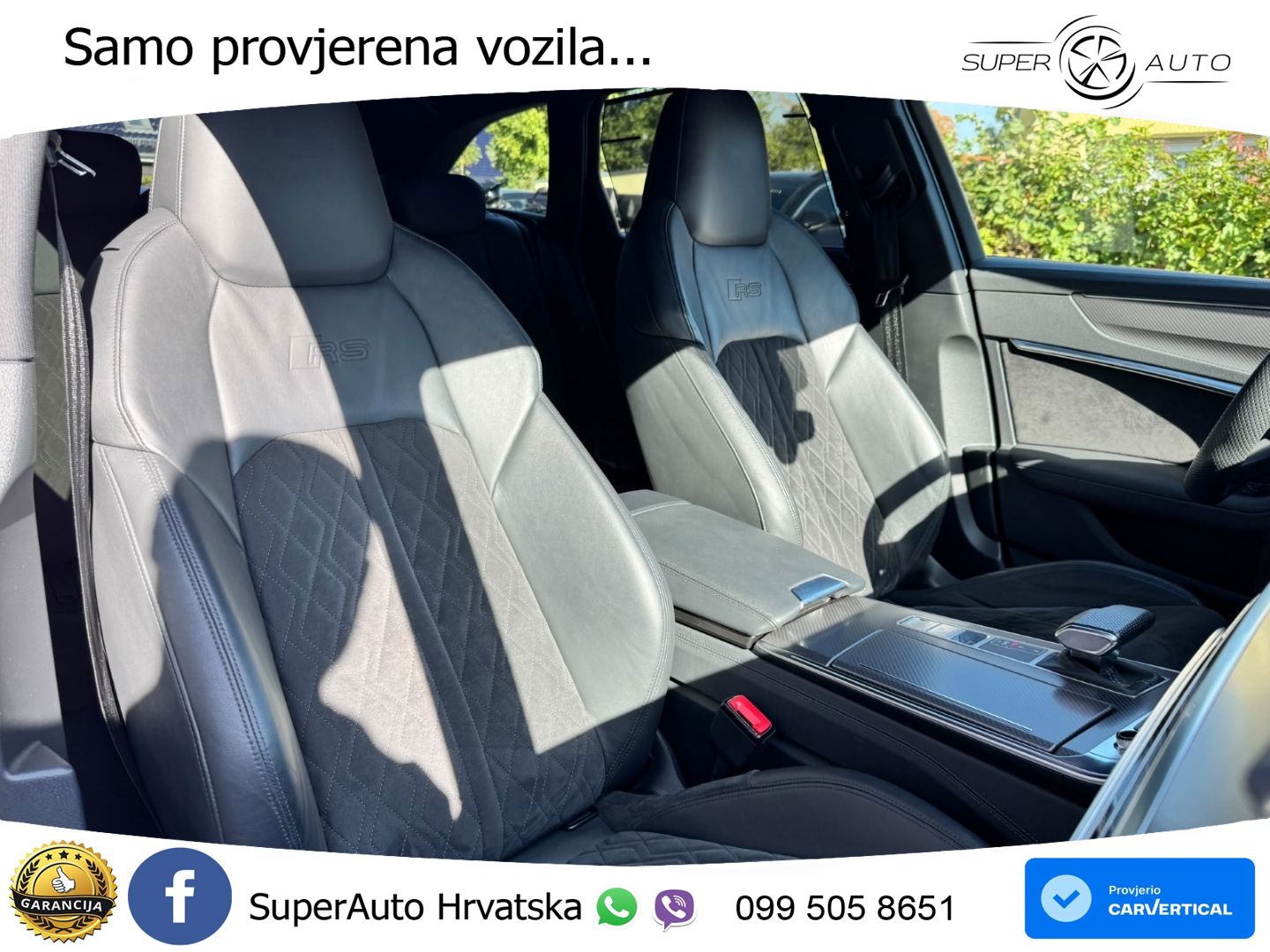 Audi RS6 Avant 4.0 TFSI V8 (600 KS) quattro Tiptronic ZRAČNI+ACC+4xGR SJED+KAM