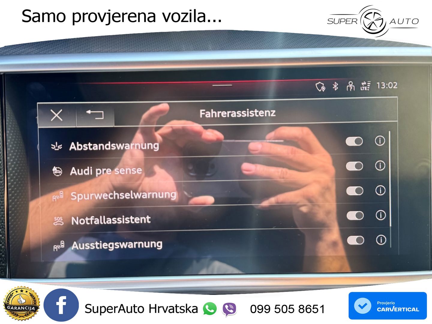 Audi RS6 Avant 4.0 TFSI V8 (600 KS) quattro Tiptronic ZRAČNI+ACC+4xGR SJED+KAM