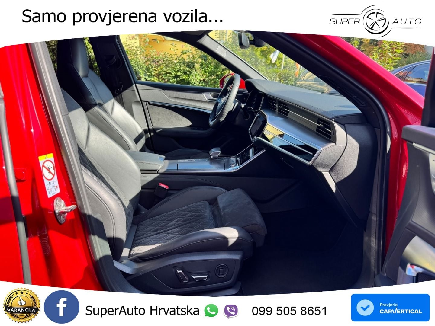 Audi RS6 Avant 4.0 TFSI V8 (600 KS) quattro Tiptronic ZRAČNI+ACC+4xGR SJED+KAM