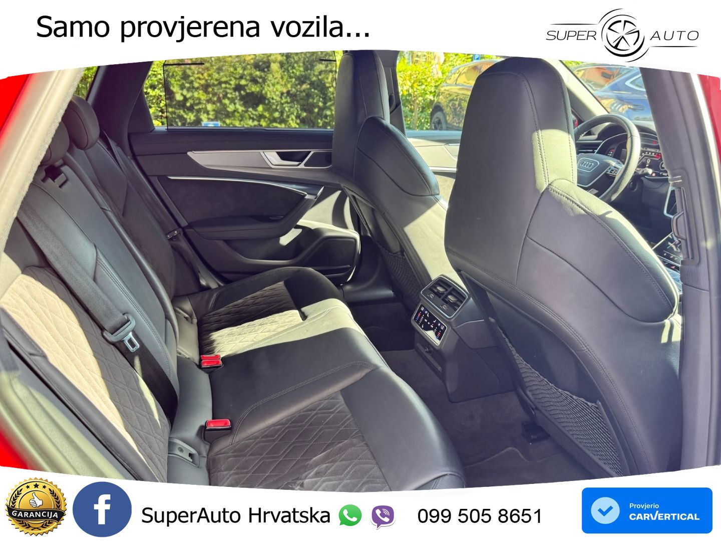 Audi RS6 Avant 4.0 TFSI V8 (600 KS) quattro Tiptronic ZRAČNI+ACC+4xGR SJED+KAM