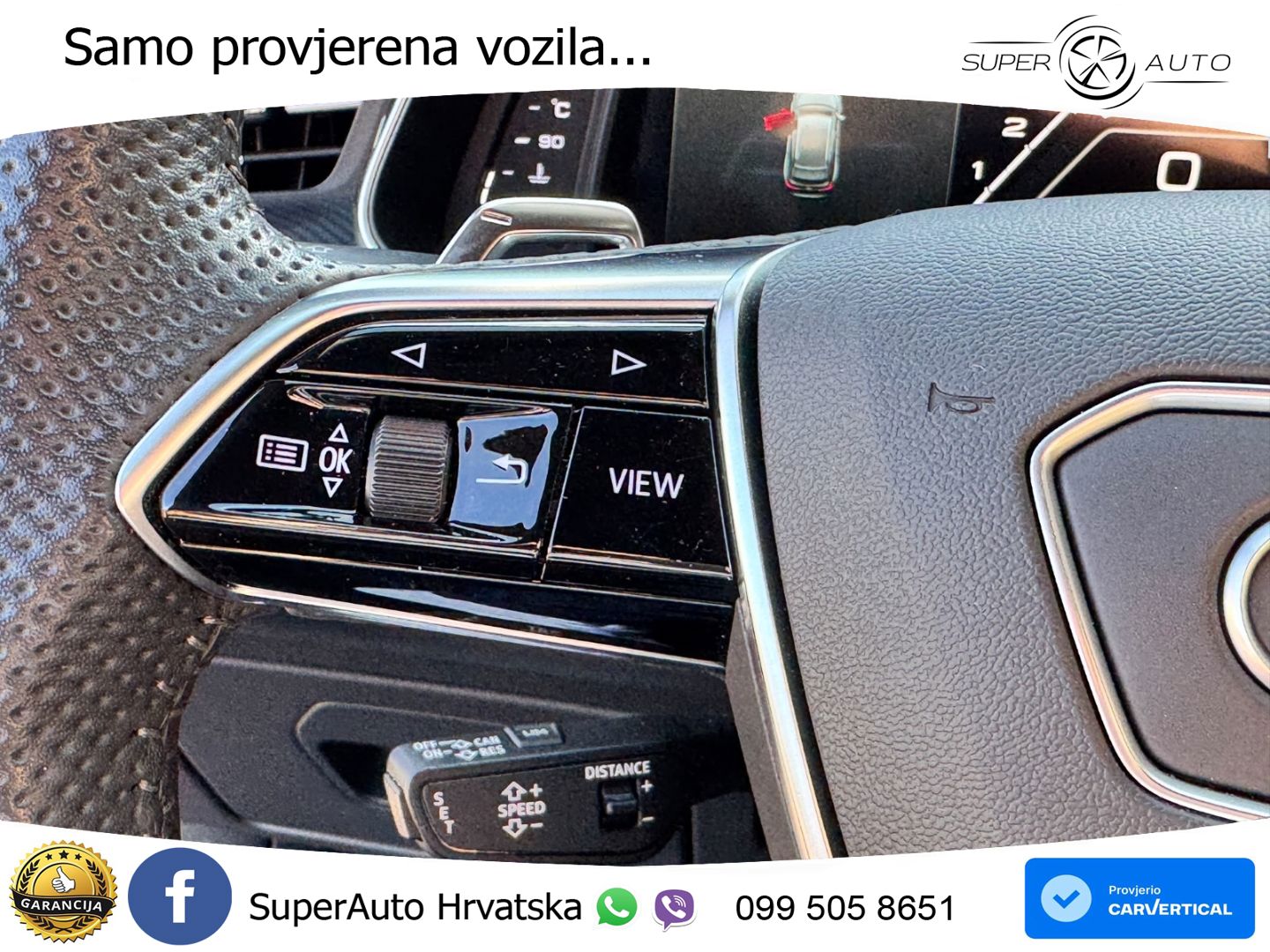 Audi RS6 Avant 4.0 TFSI V8 (600 KS) quattro Tiptronic ZRAČNI+ACC+4xGR SJED+KAM