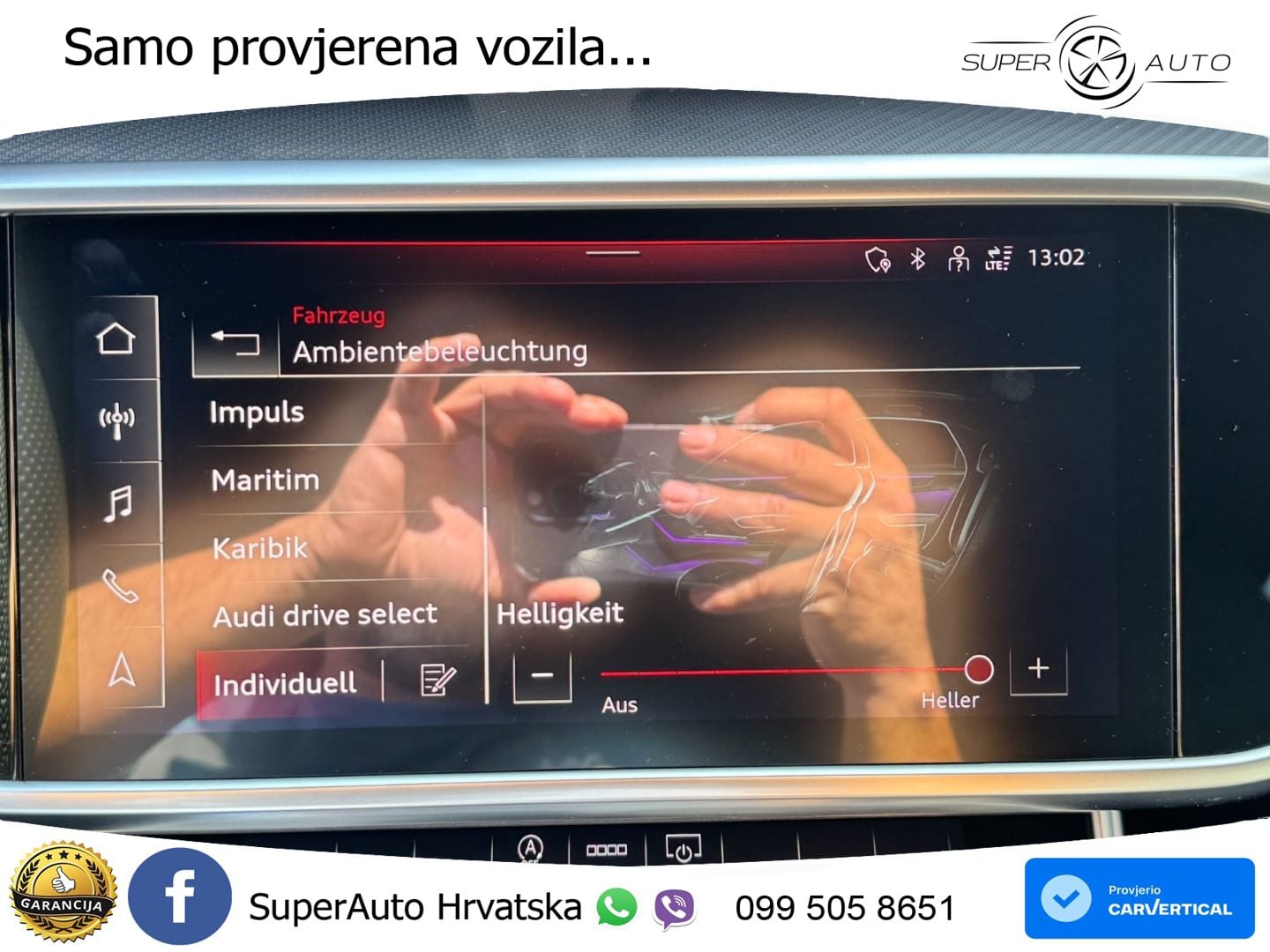 Audi RS6 Avant 4.0 TFSI V8 (600 KS) quattro Tiptronic ZRAČNI+ACC+4xGR SJED+KAM