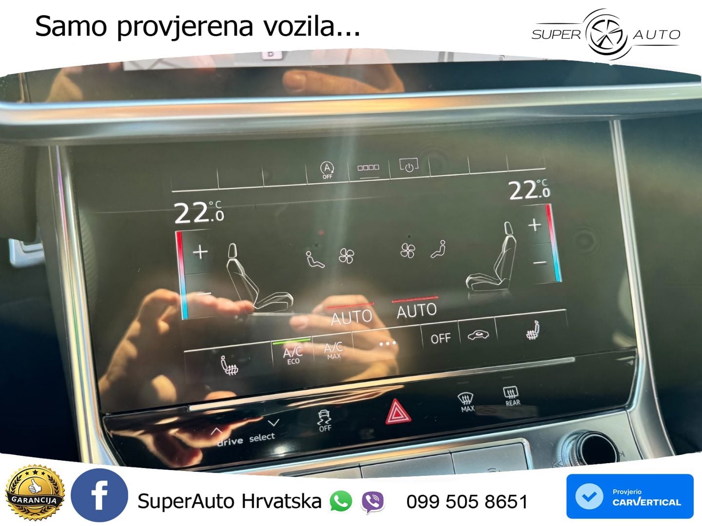 Audi RS6 Avant 4.0 TFSI V8 (600 KS) quattro Tiptronic ZRAČNI+ACC+4xGR SJED+KAM