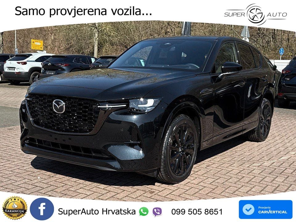 Mazda CX-60 3.3 e-Skyactiv D (254 KS) AWD Automatic LED+GR SJED+ACC