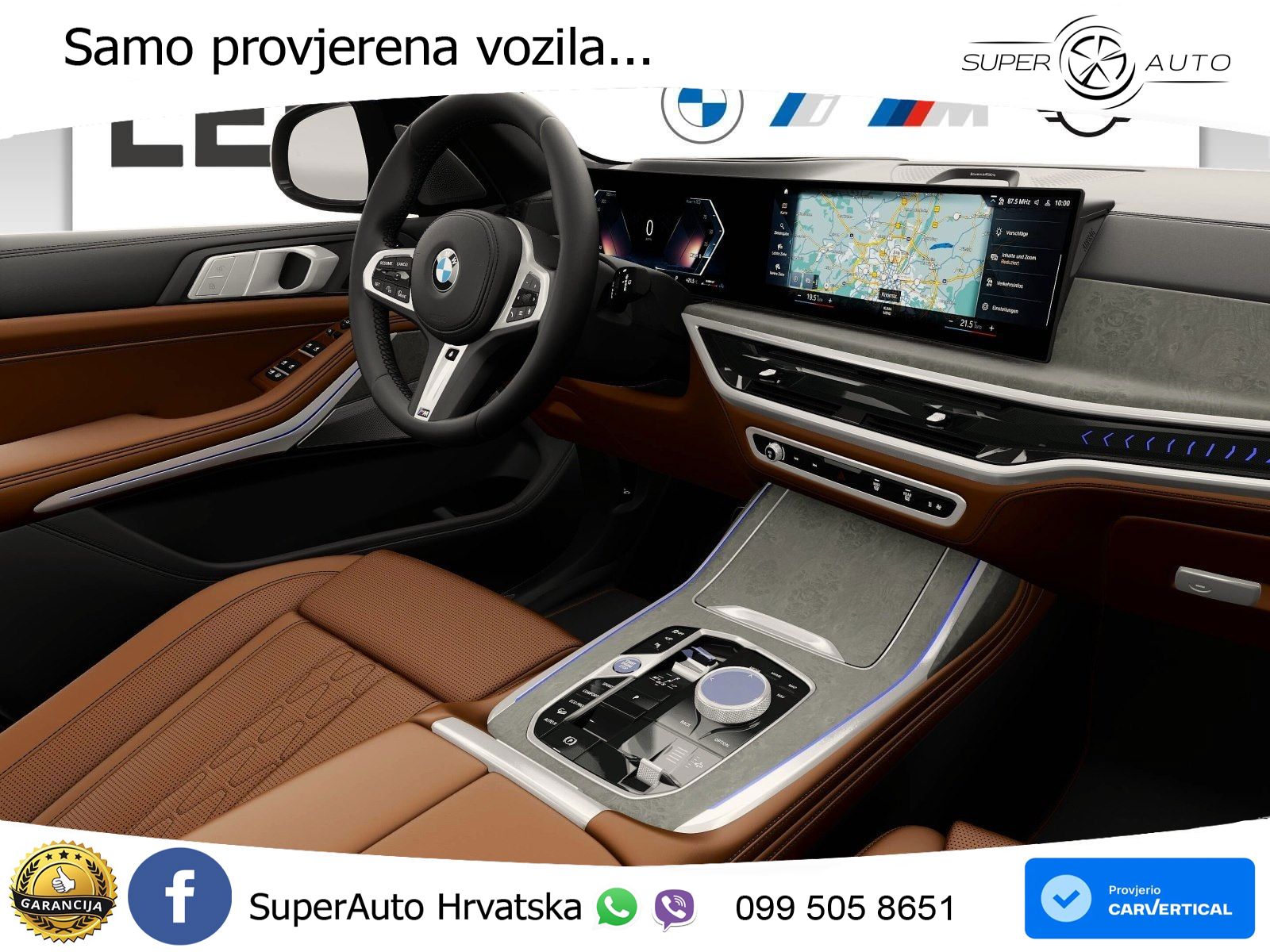 BMW X7 40d (352 KS) xDrive Steptronic M Sport ZRAČNI+ACC+GR SJED+KAM+PANO