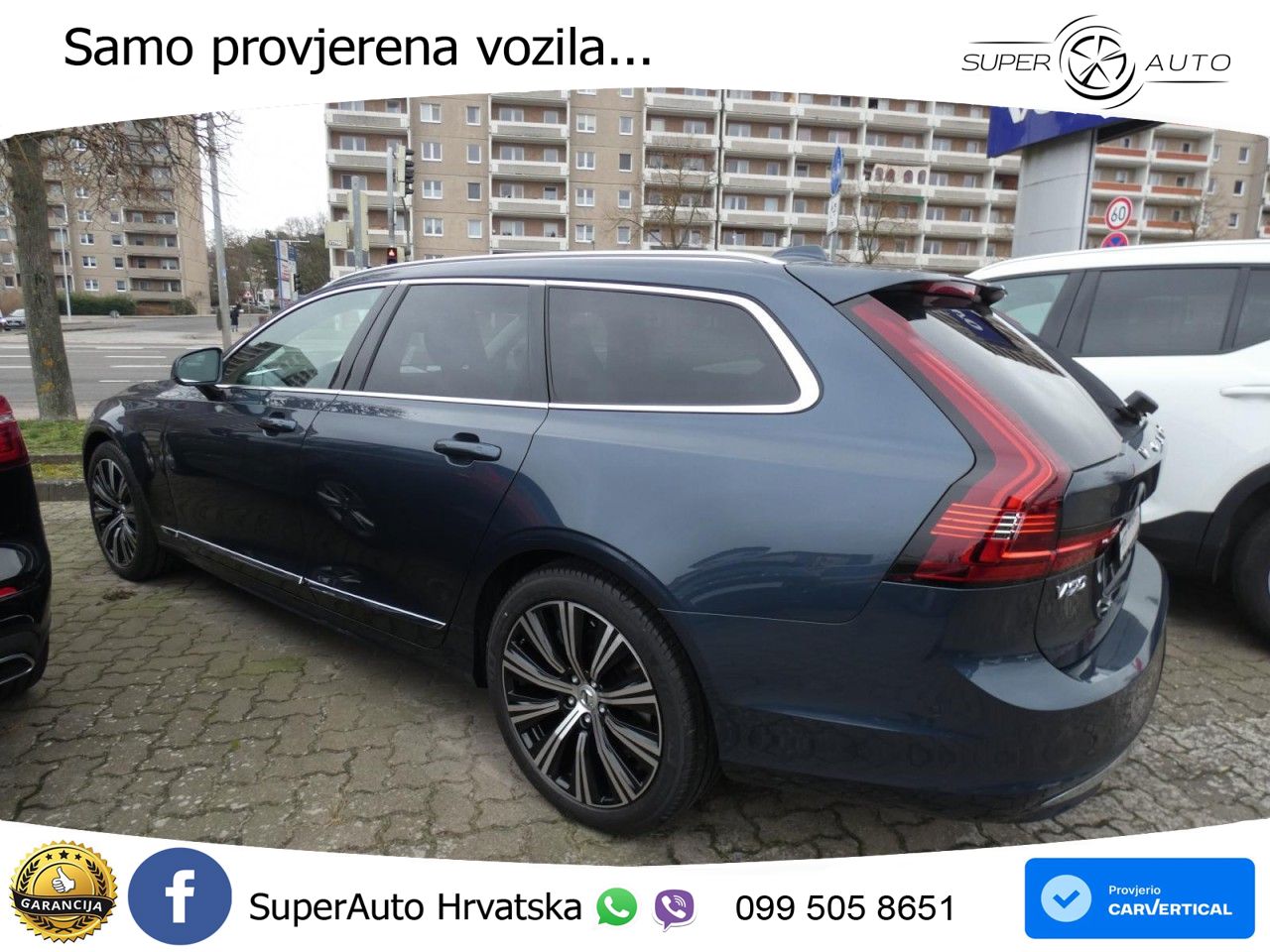 Volvo V90 2.0 B4 Automatic LED+GR SJED+ACC