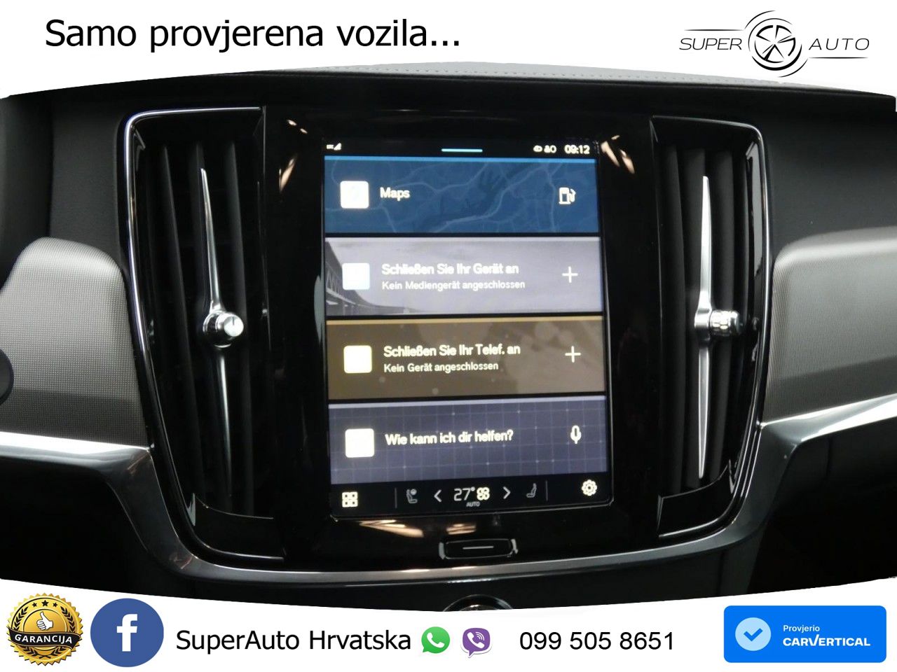 Volvo V90 2.0 B4 Automatic LED+GR SJED+ACC