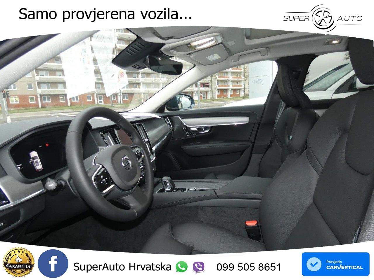 Volvo V90 2.0 B4 Automatic LED+GR SJED+ACC