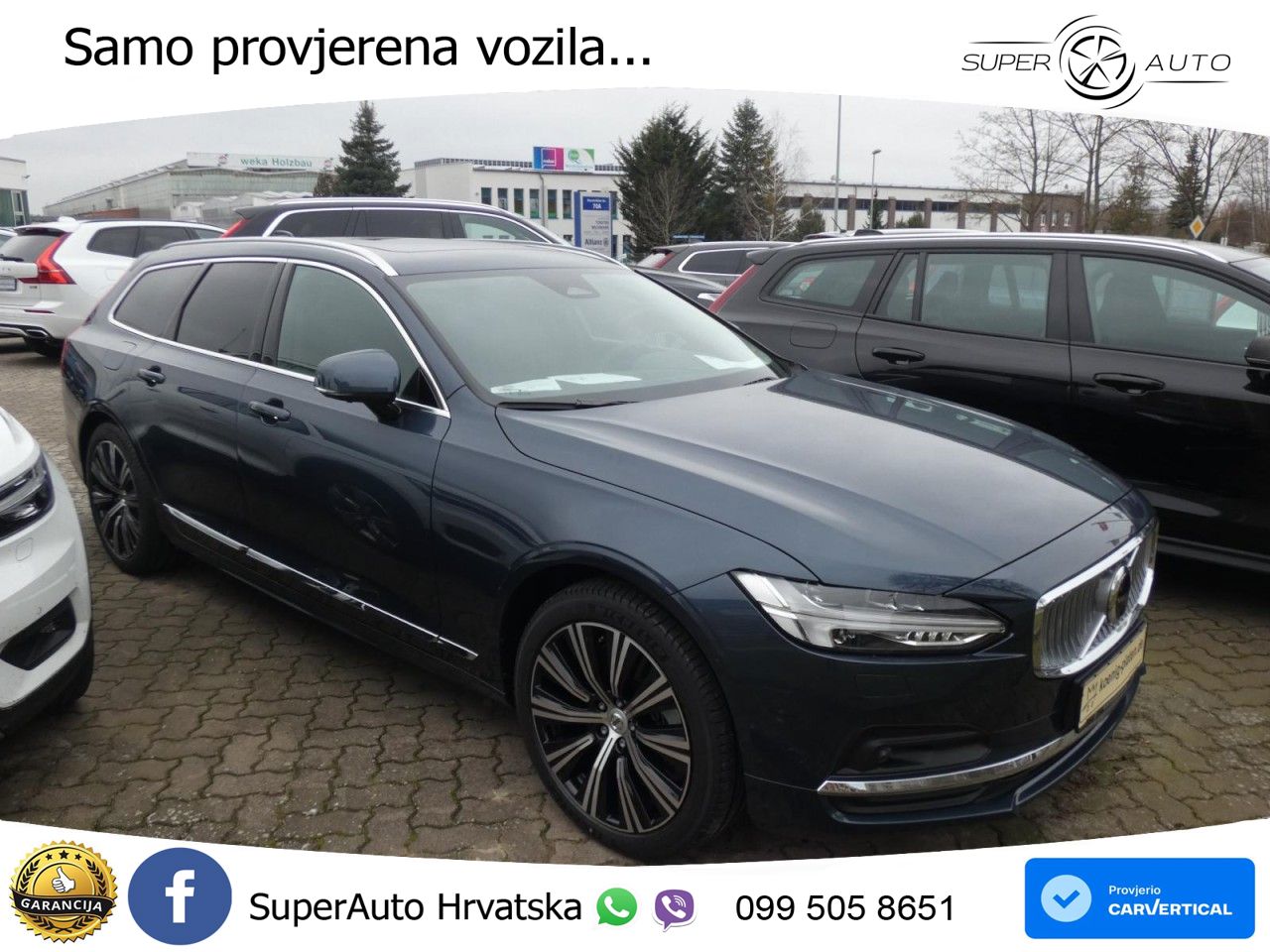 Volvo V90 2.0 B4 Automatic LED+GR SJED+ACC