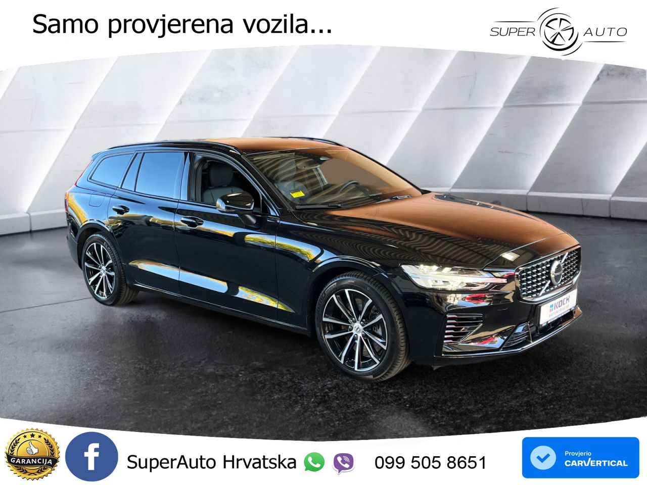 Volvo V60 2.0 T8 AWD Geartronic LED+GR SJED+ACC