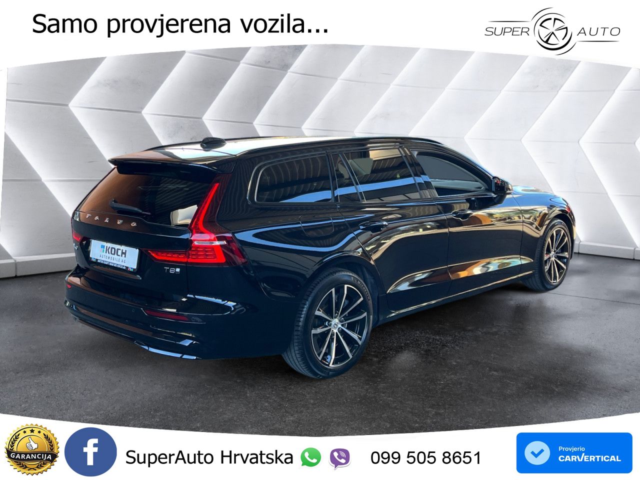 Volvo V60 2.0 T8 AWD Geartronic LED+GR SJED+ACC