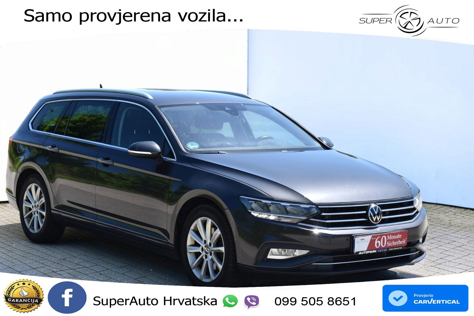 Volkswagen Passat Variant 2.0 TDI (150 KS) DSG LED+GR SJED+ACC