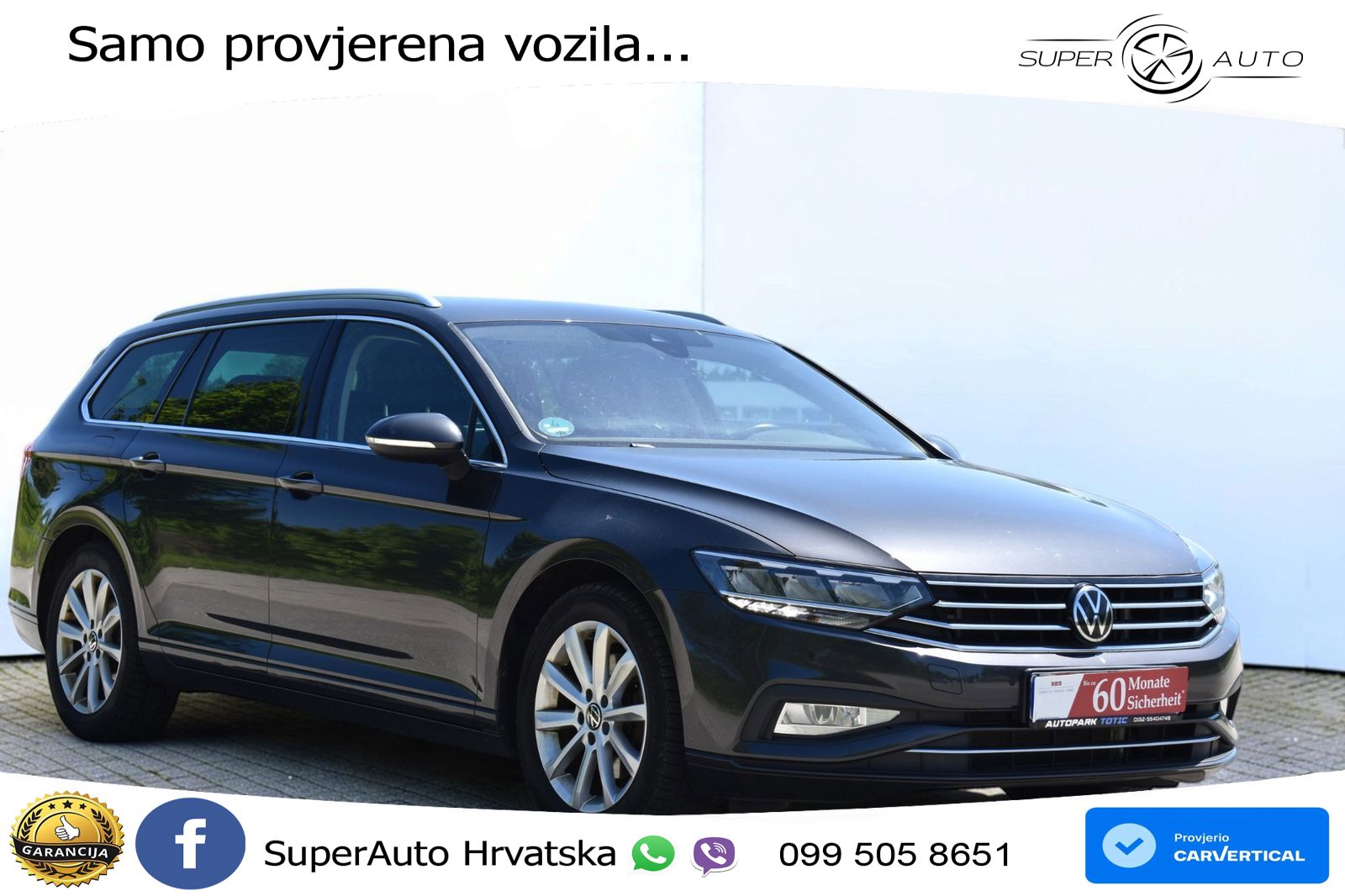 Volkswagen Passat Variant 2.0 TDI (150 KS) DSG LED+GR SJED+ACC
