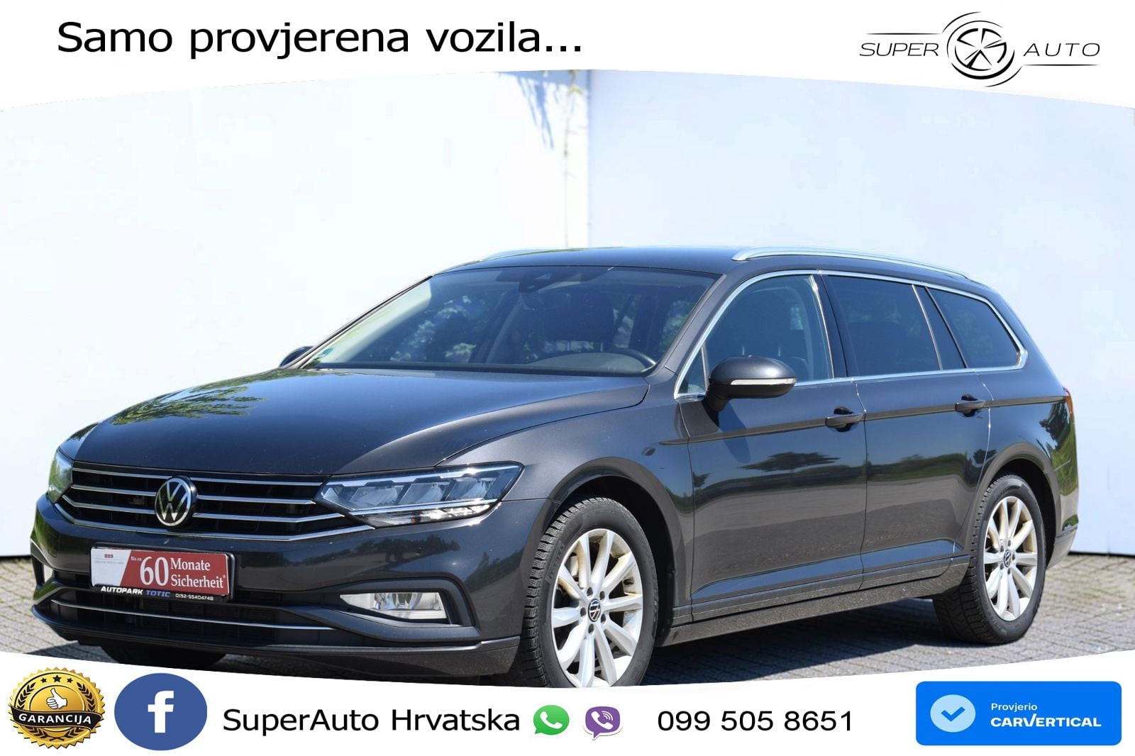 Volkswagen Passat Variant 2.0 TDI (150 KS) DSG LED+GR SJED+ACC