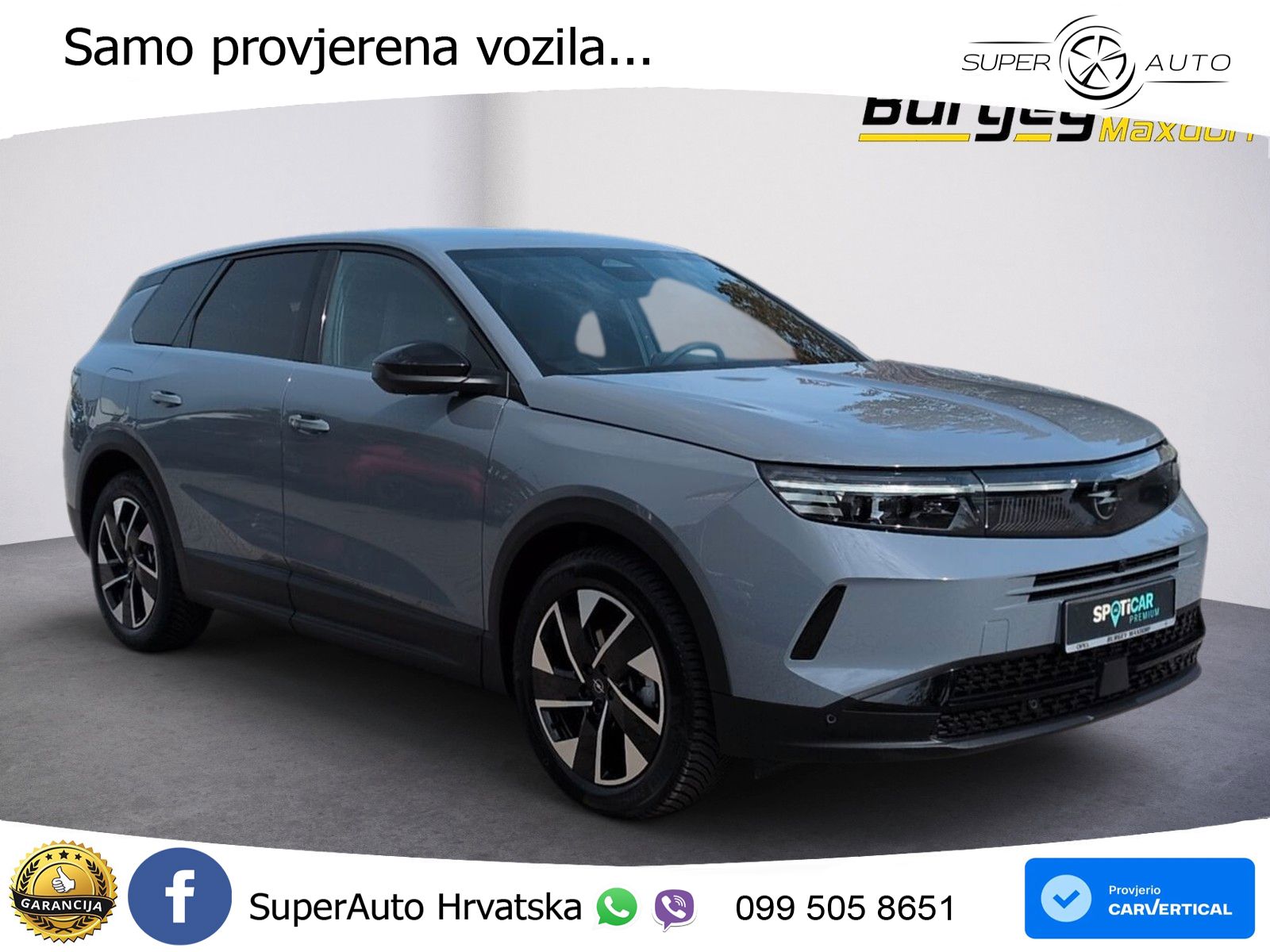 Opel Grandland 1.2 Turbo (145 KS) Hybrid eDCT GS LED+GR SJED+ACC