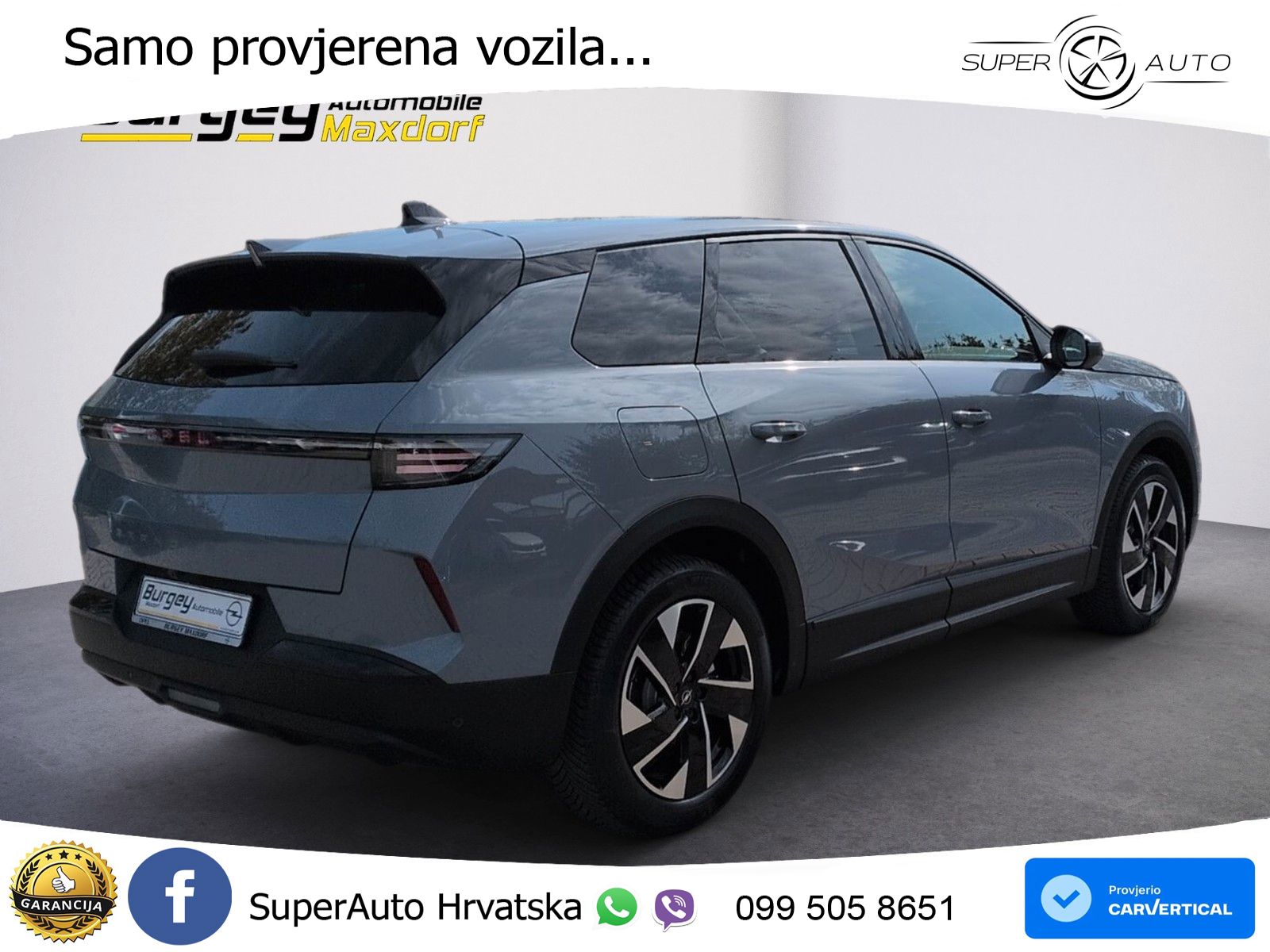 Opel Grandland 1.2 Turbo (145 KS) Hybrid eDCT GS LED+GR SJED+ACC