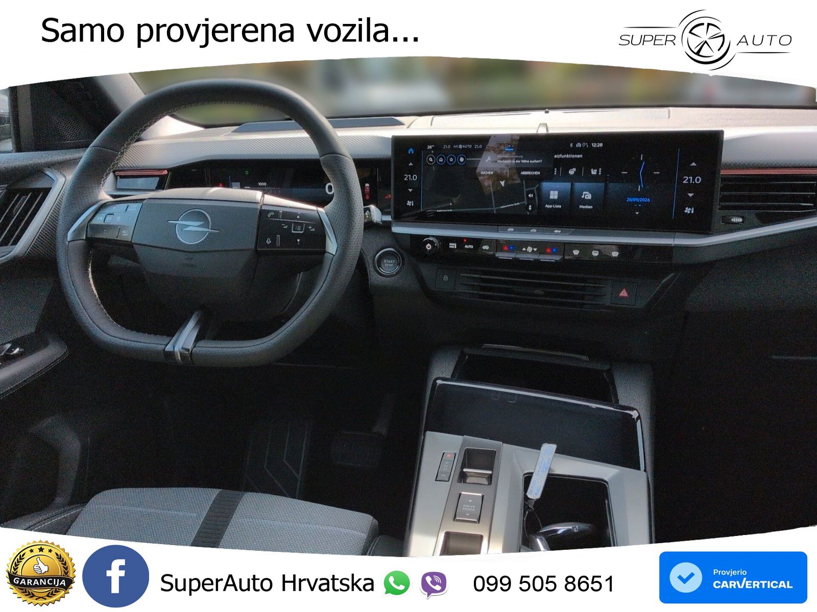 Opel Grandland 1.2 Turbo (145 KS) Hybrid eDCT GS LED+GR SJED+ACC