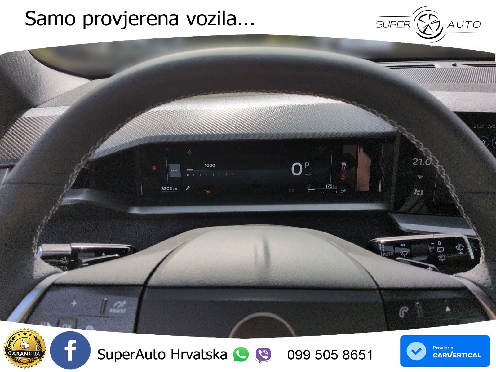 Opel Grandland 1.2 Turbo (145 KS) Hybrid eDCT GS LED+GR SJED+ACC