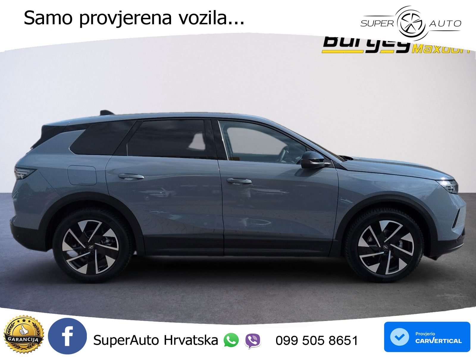 Opel Grandland 1.2 Turbo (145 KS) Hybrid eDCT GS LED+GR SJED+ACC