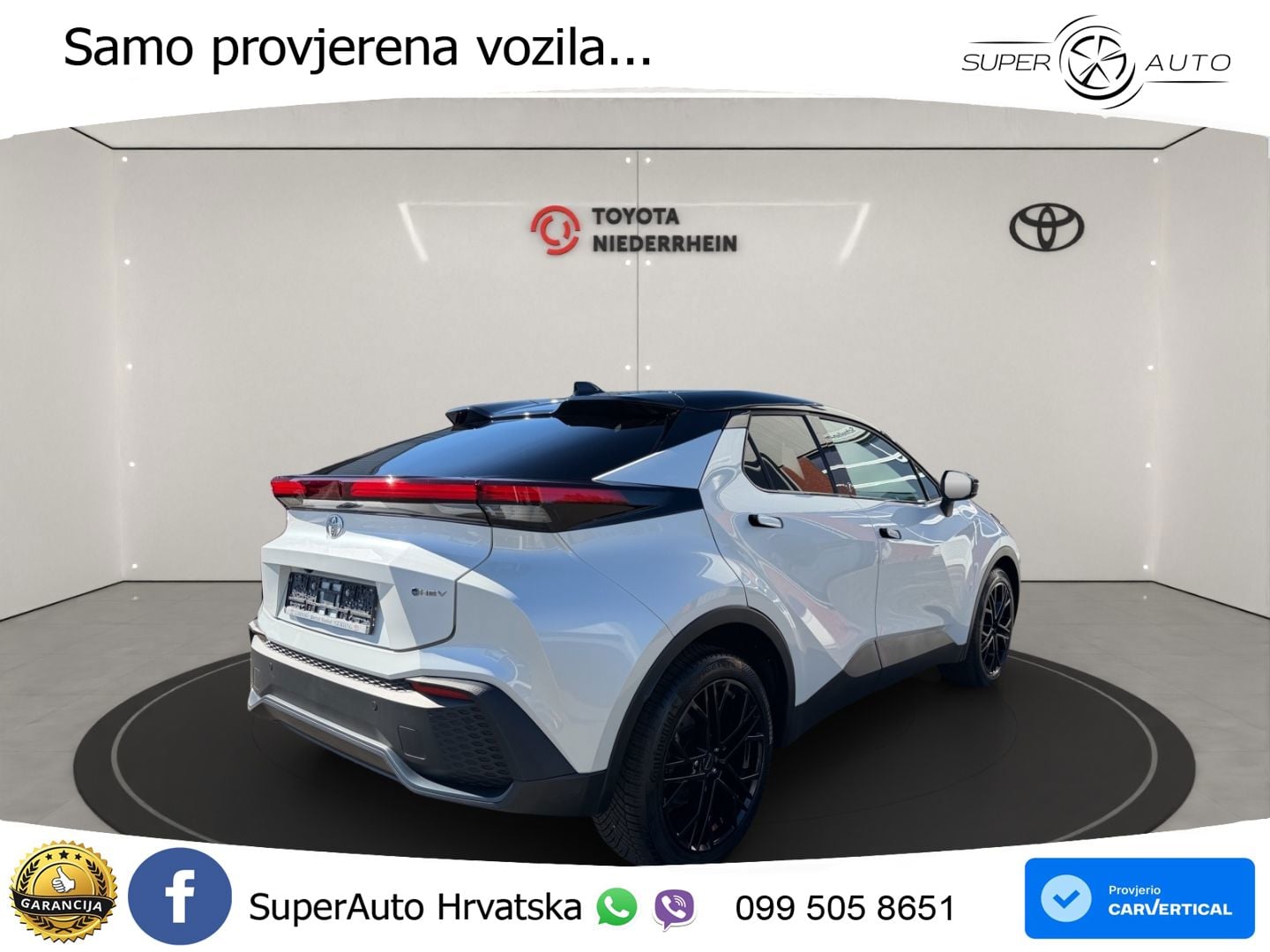 Toyota C-HR 1.8 (140 KS) Hybrid e-CVT Team D LED+GR SJED+ACC