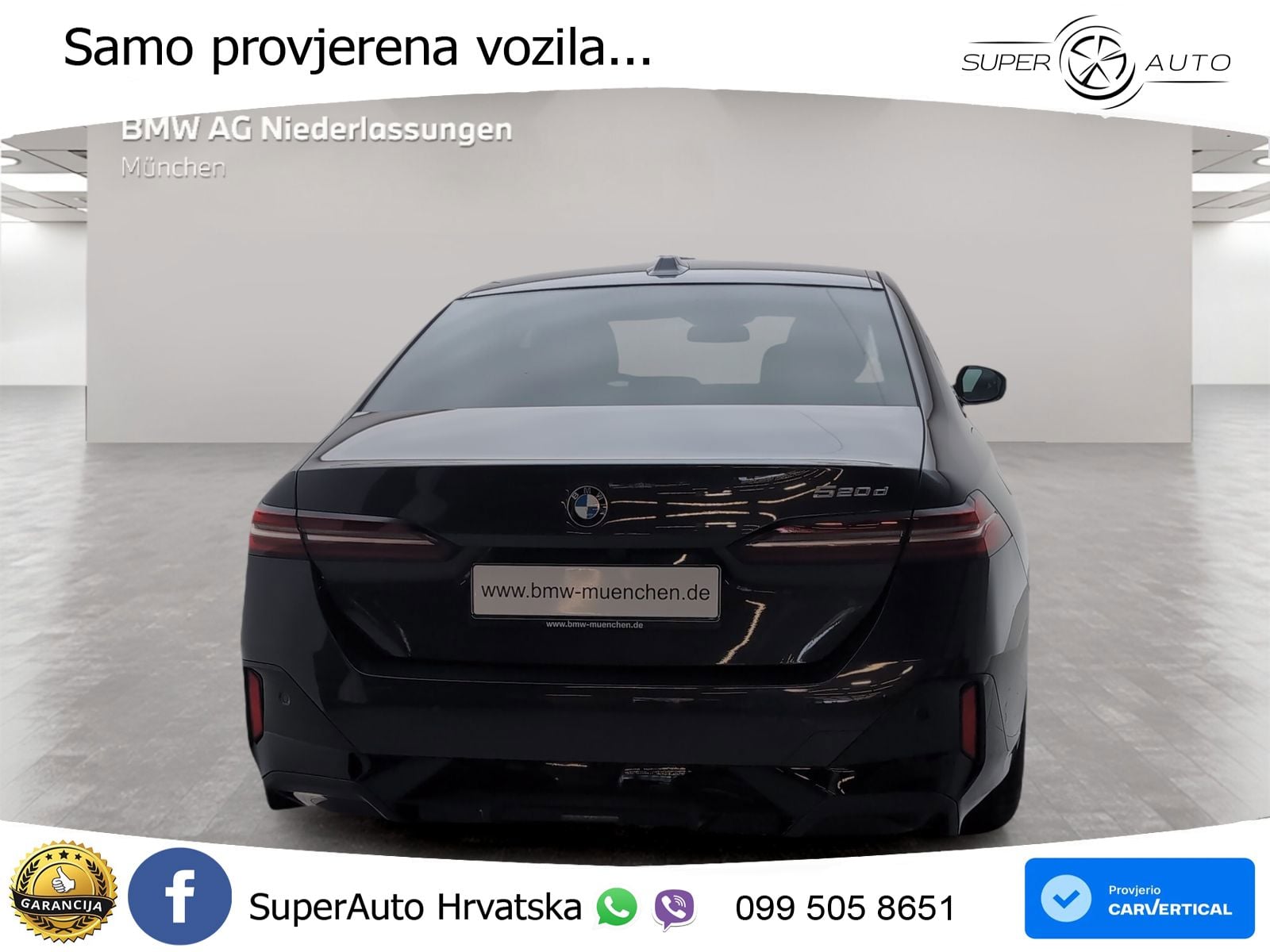 BMW 520d (197 KS) Steptronic M Sport LED+GR SJED+ACC