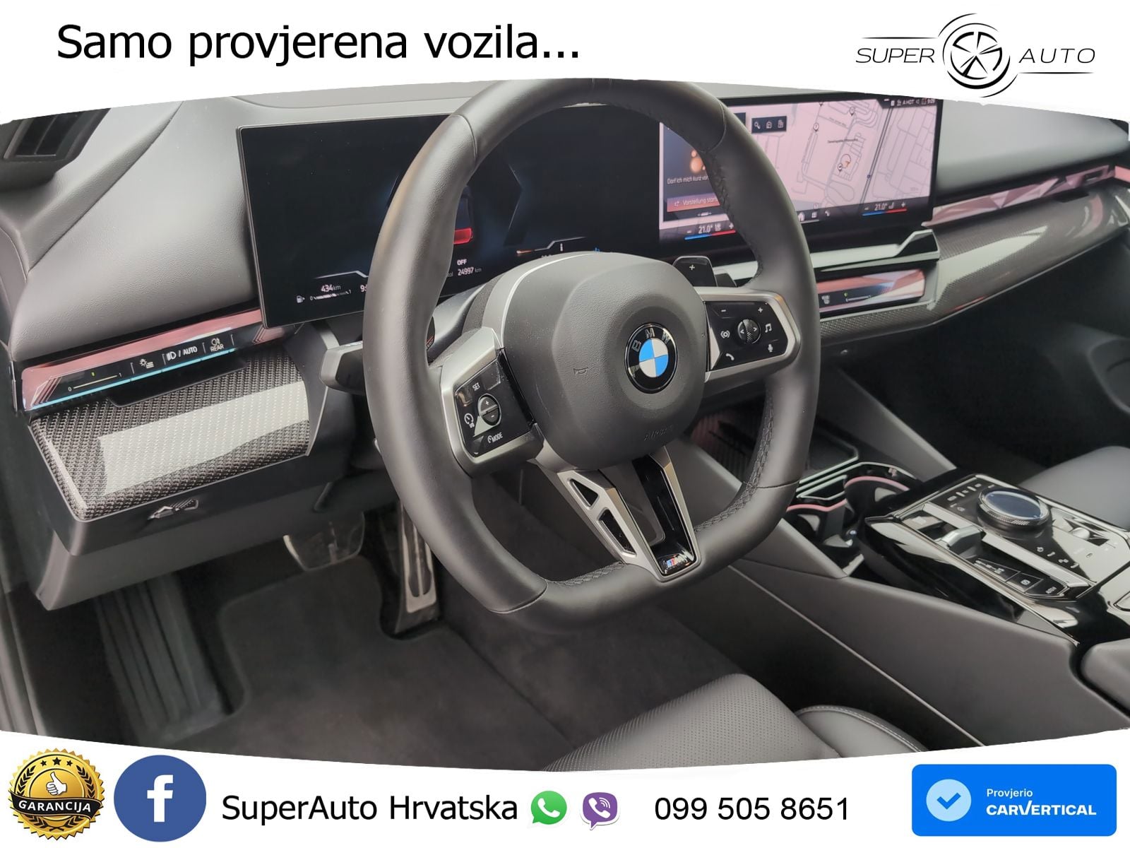 BMW 520d (197 KS) Steptronic M Sport LED+GR SJED+ACC