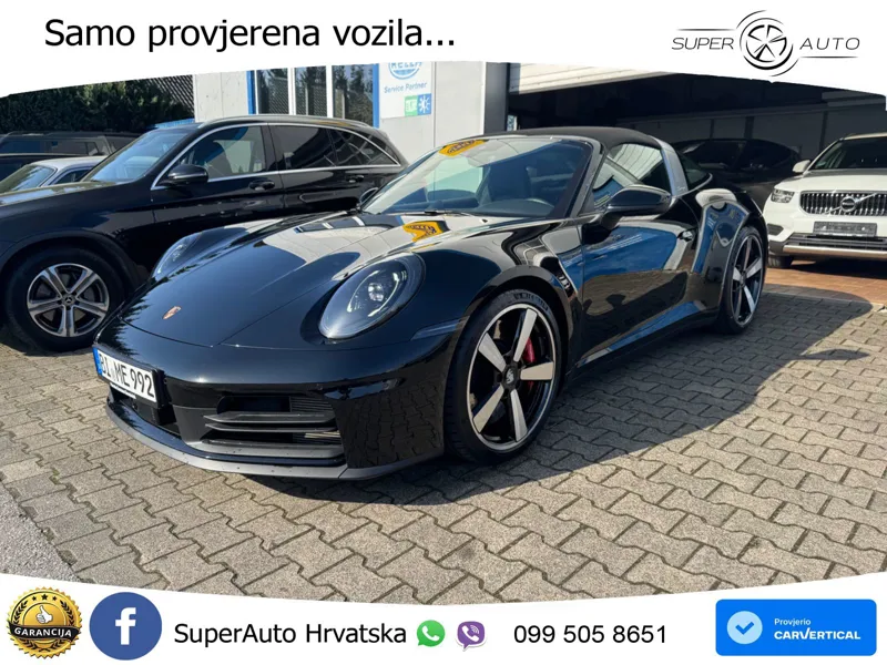 Porsche 911 Targa 4 GTS 3.0 (480 KS) PDK ZRAČNI+ACC+GR SJED+KAM