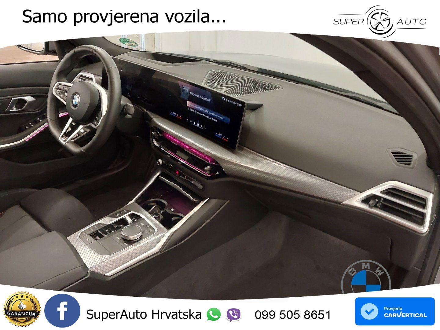 BMW 320d (190 KS) Steptronic M Sport LED+GR SJED+ACC