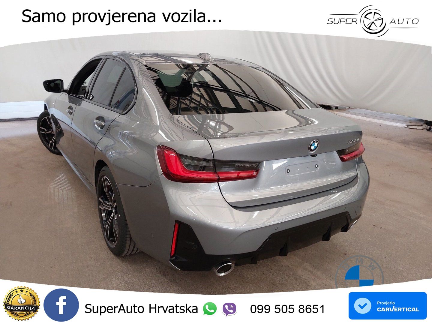 BMW 320d (190 KS) Steptronic M Sport LED+GR SJED+ACC