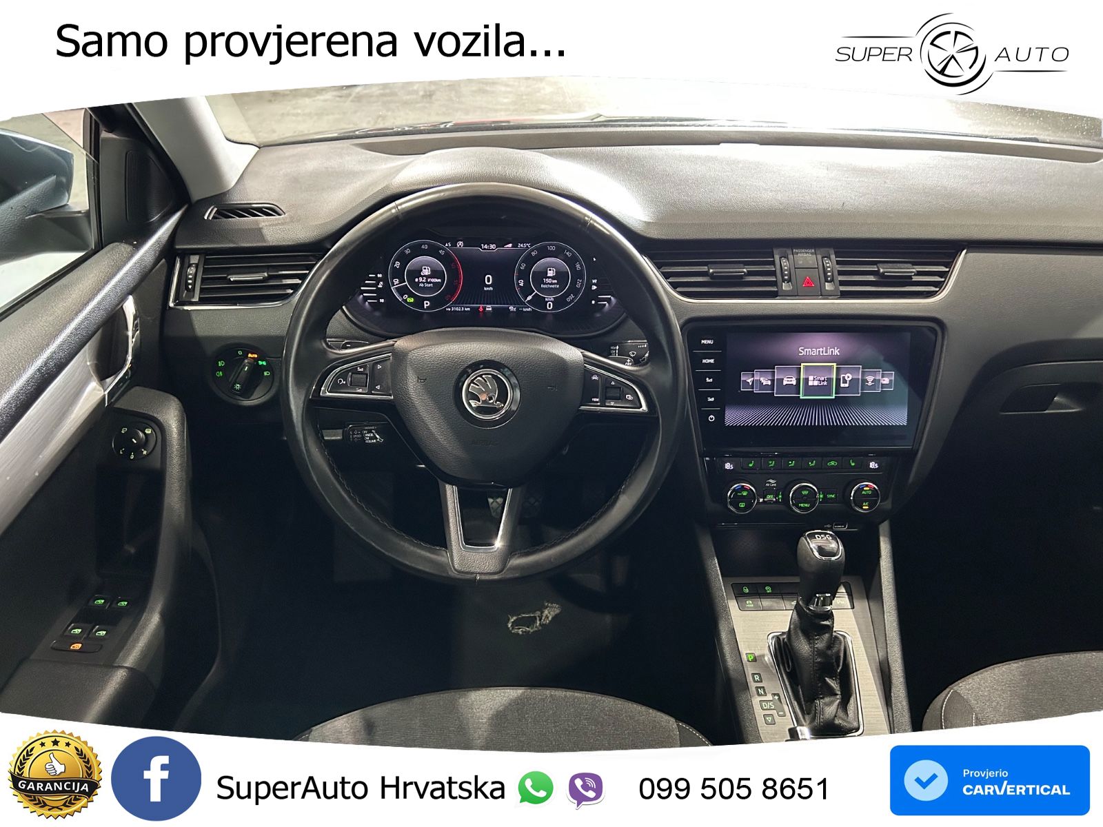 Škoda Octavia Combi 2.0 TDI (150 KS) DSG LED+GR SJED+ACC