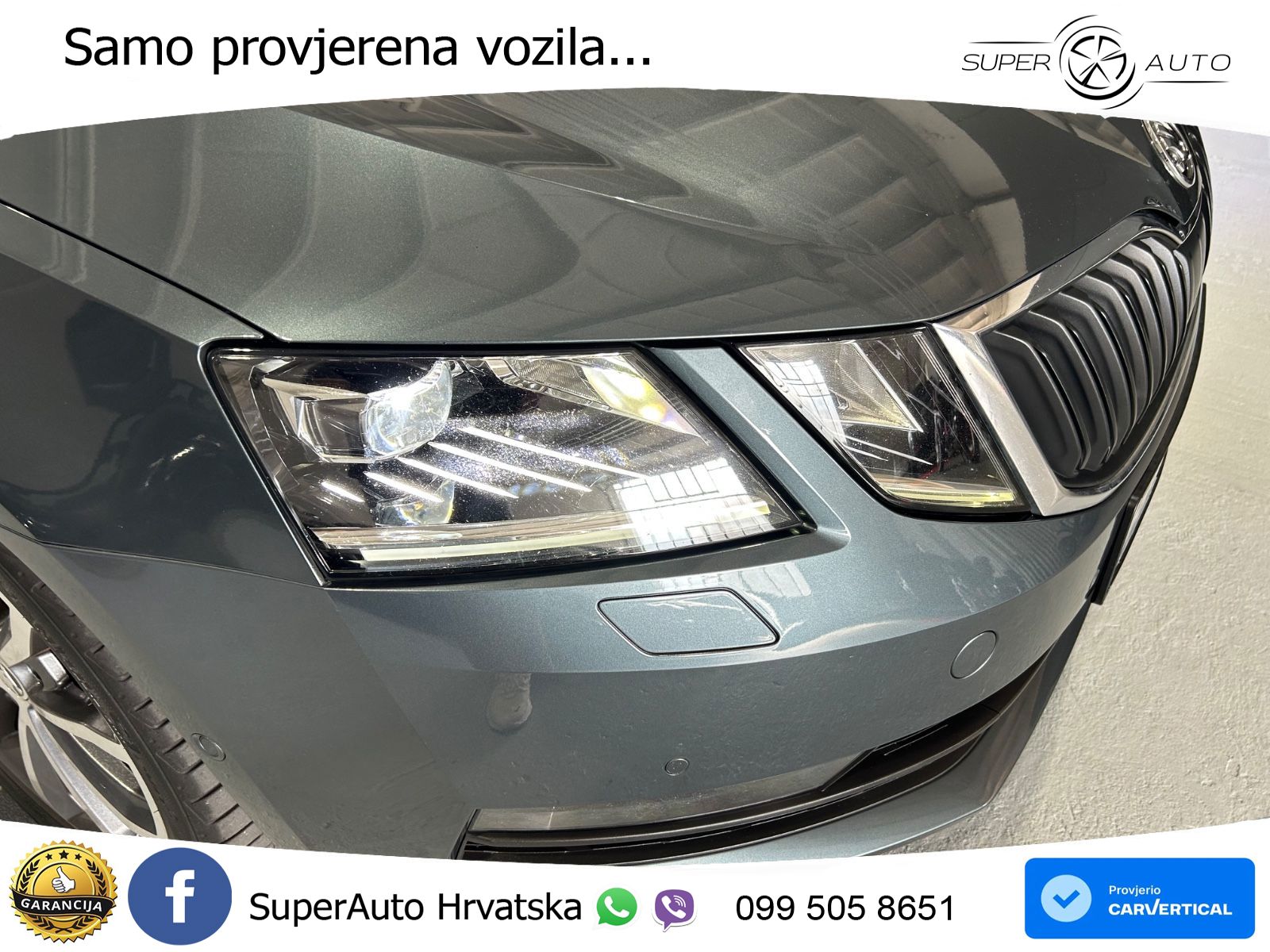 Škoda Octavia Combi 2.0 TDI (150 KS) DSG LED+GR SJED+ACC
