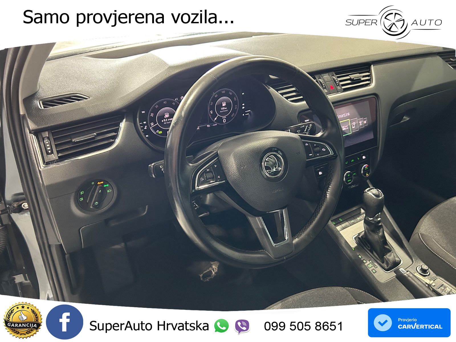 Škoda Octavia Combi 2.0 TDI (150 KS) DSG LED+GR SJED+ACC