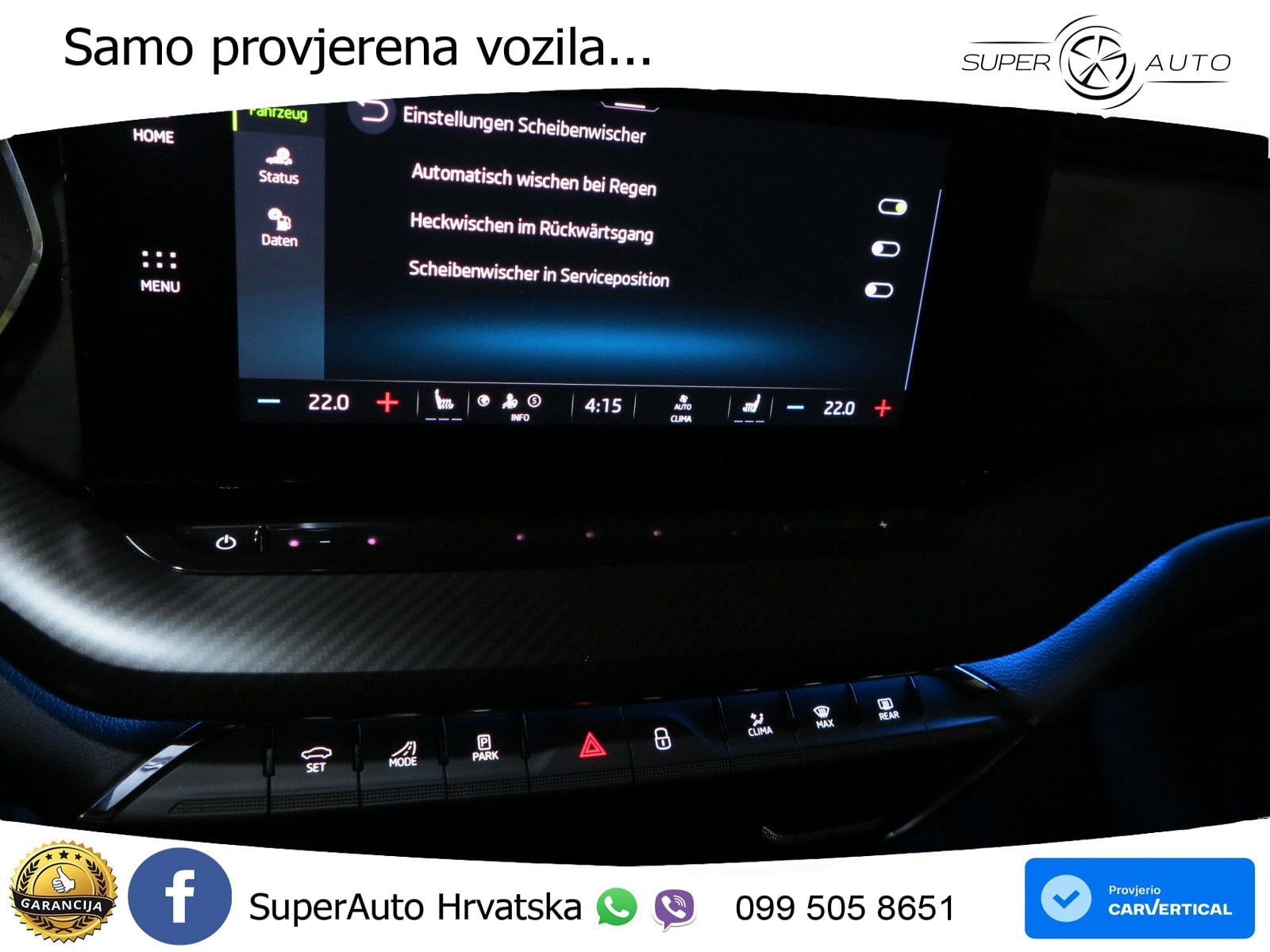 Škoda Octavia Combi RS 2.0 TDI (200 KS) 4x4 DSG LED+GR SJED+ACC